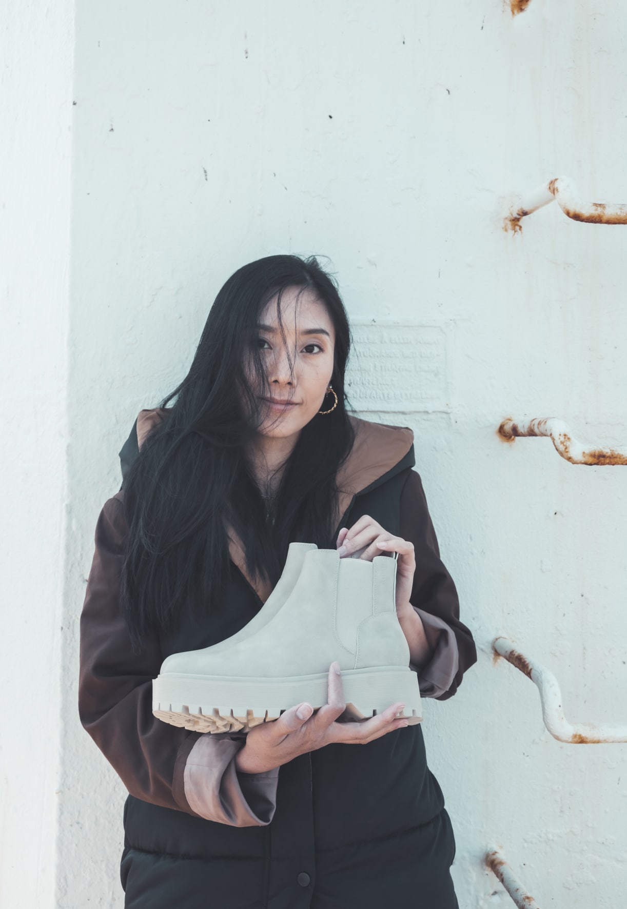 ATTITUDE, Boots Beigea