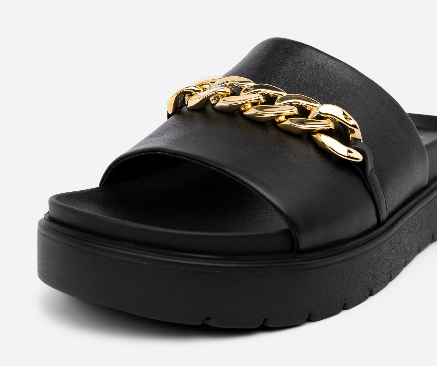XIT, Sandaler med kedja Svarta