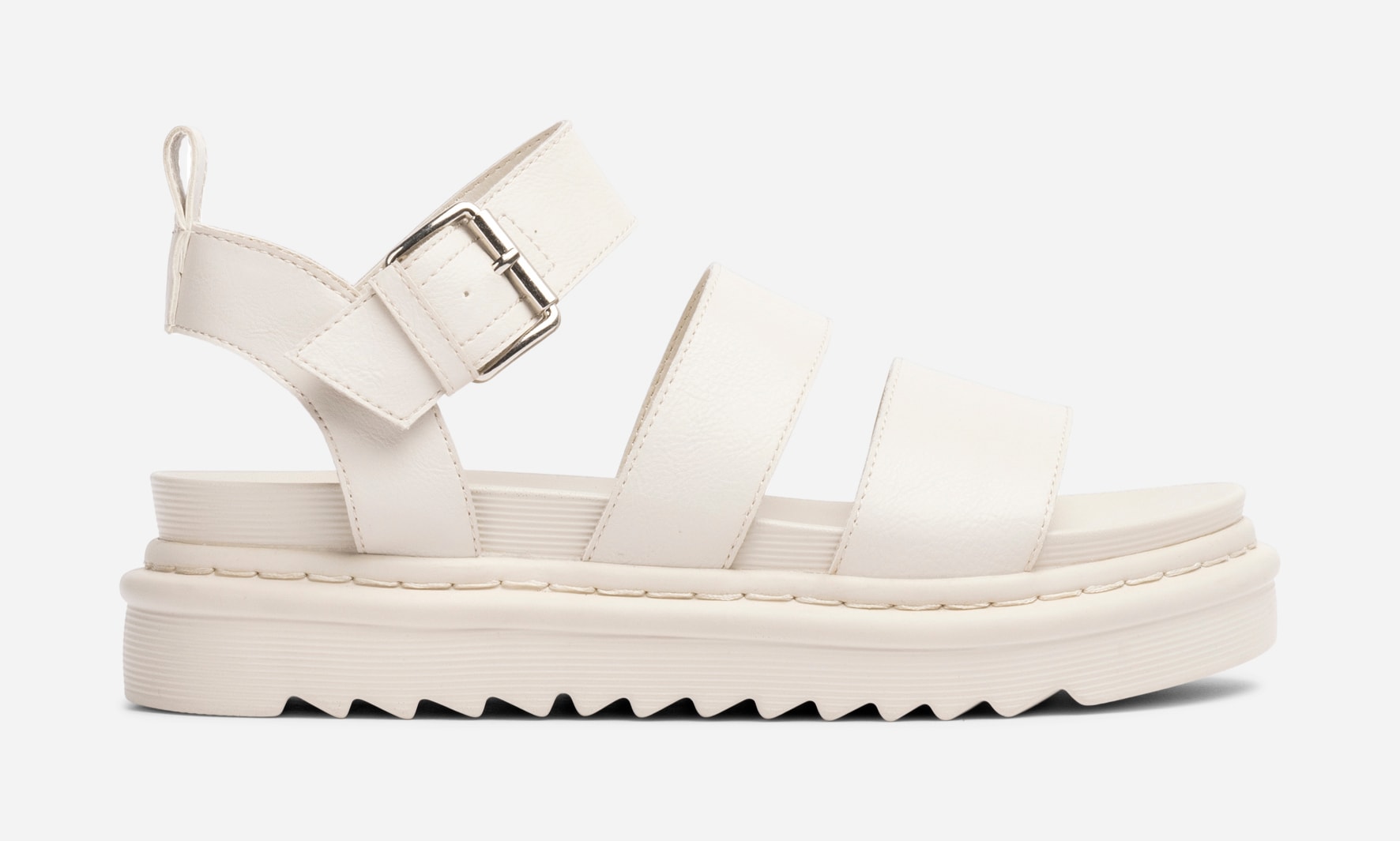 ATTITUDE, Sandaler med remmar Beigea