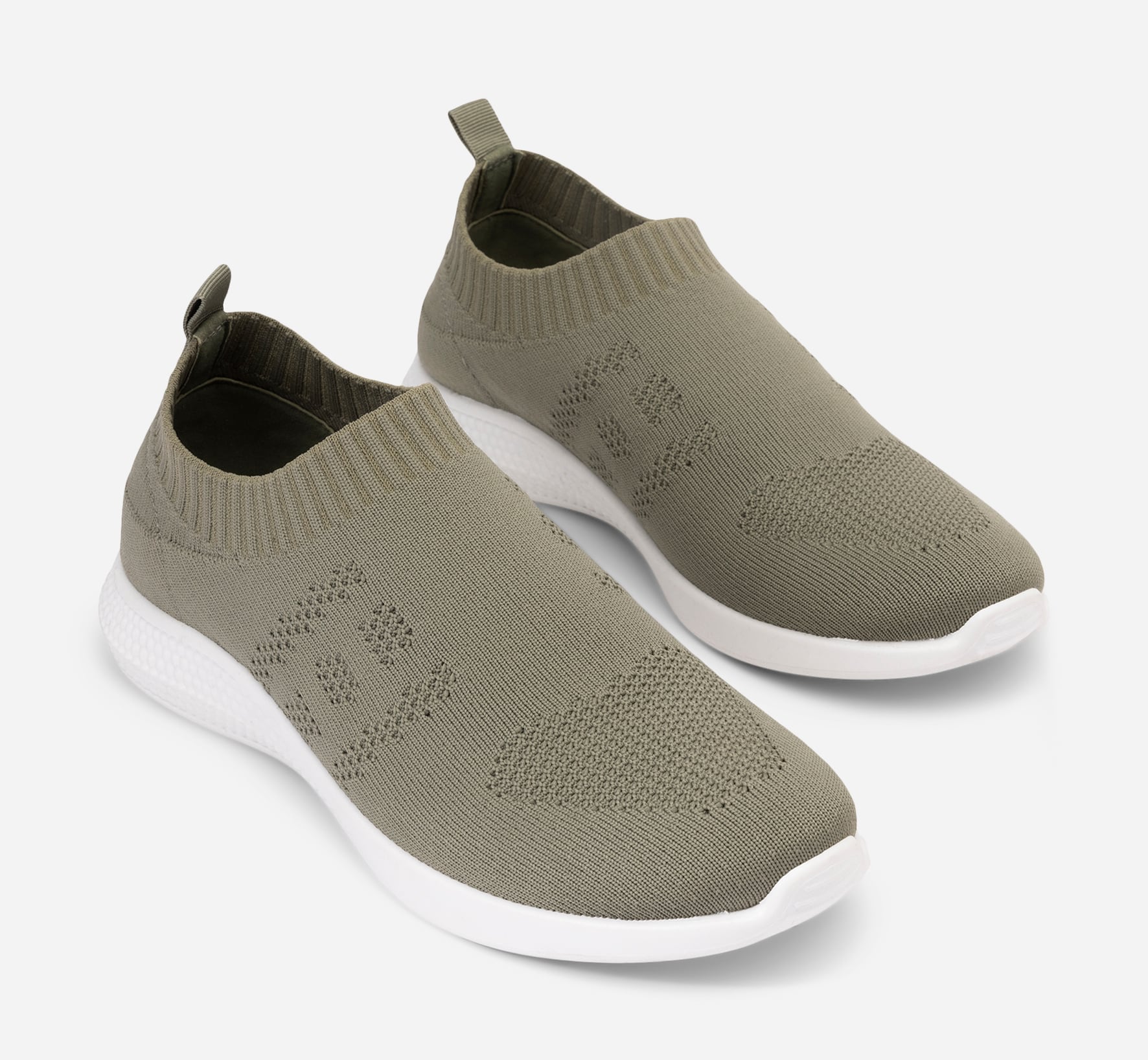 SO ALL, Sock sneakers Gröna