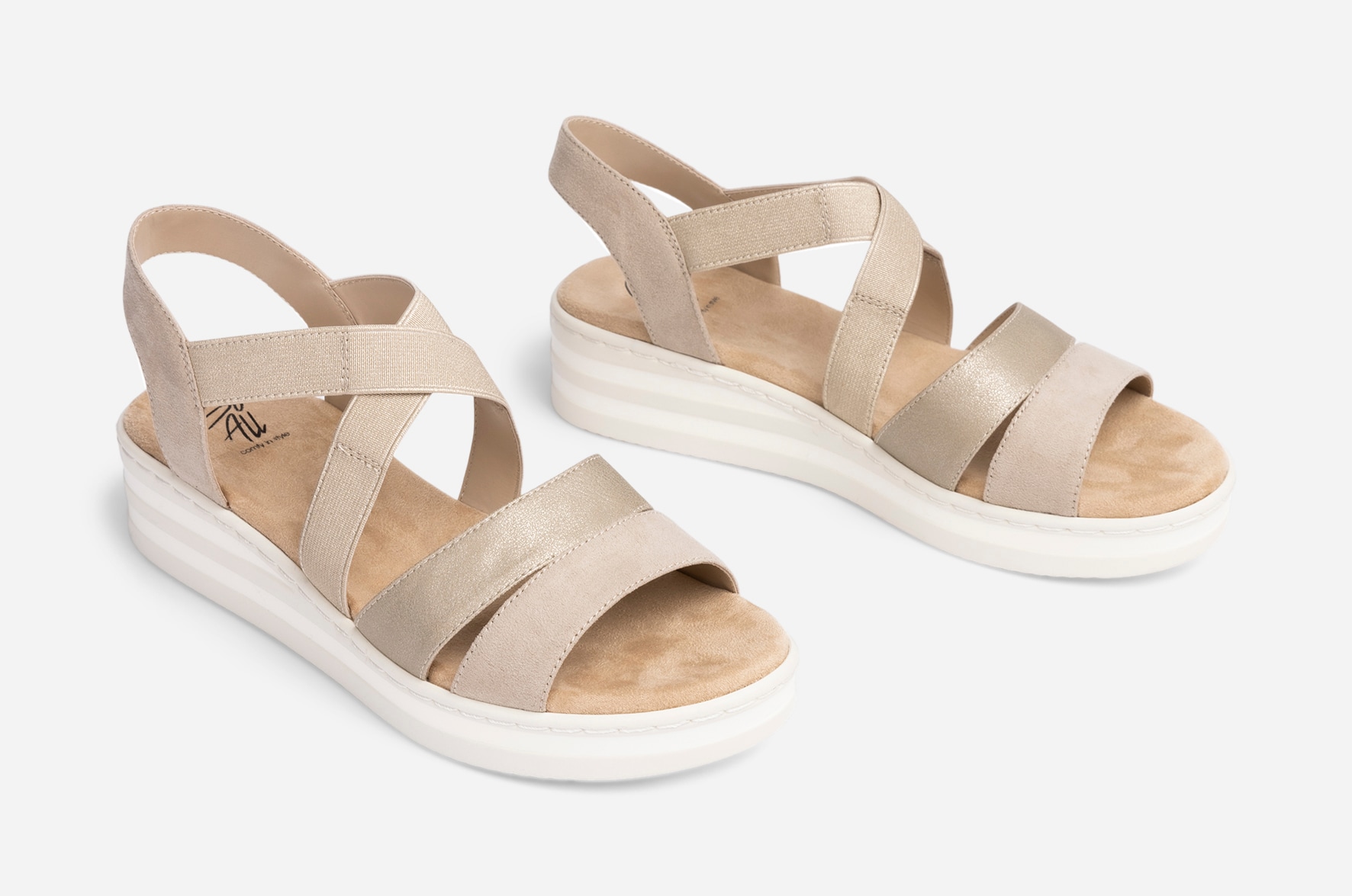 SO ALL, Sandaler Beigea