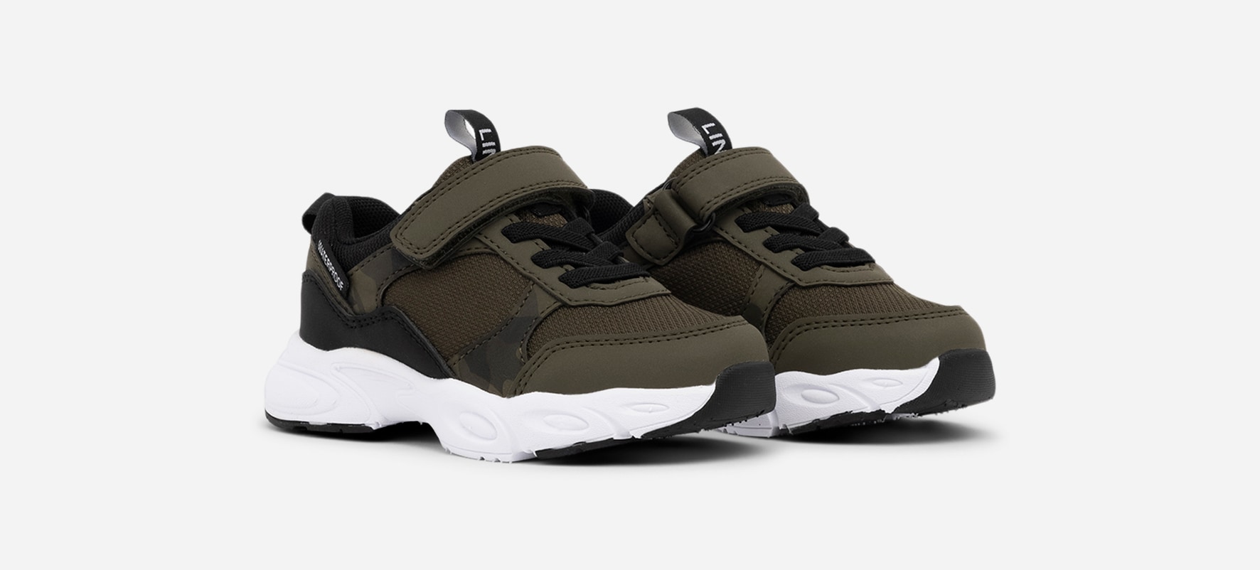LINEAR, Sneakers waterproof Gröna