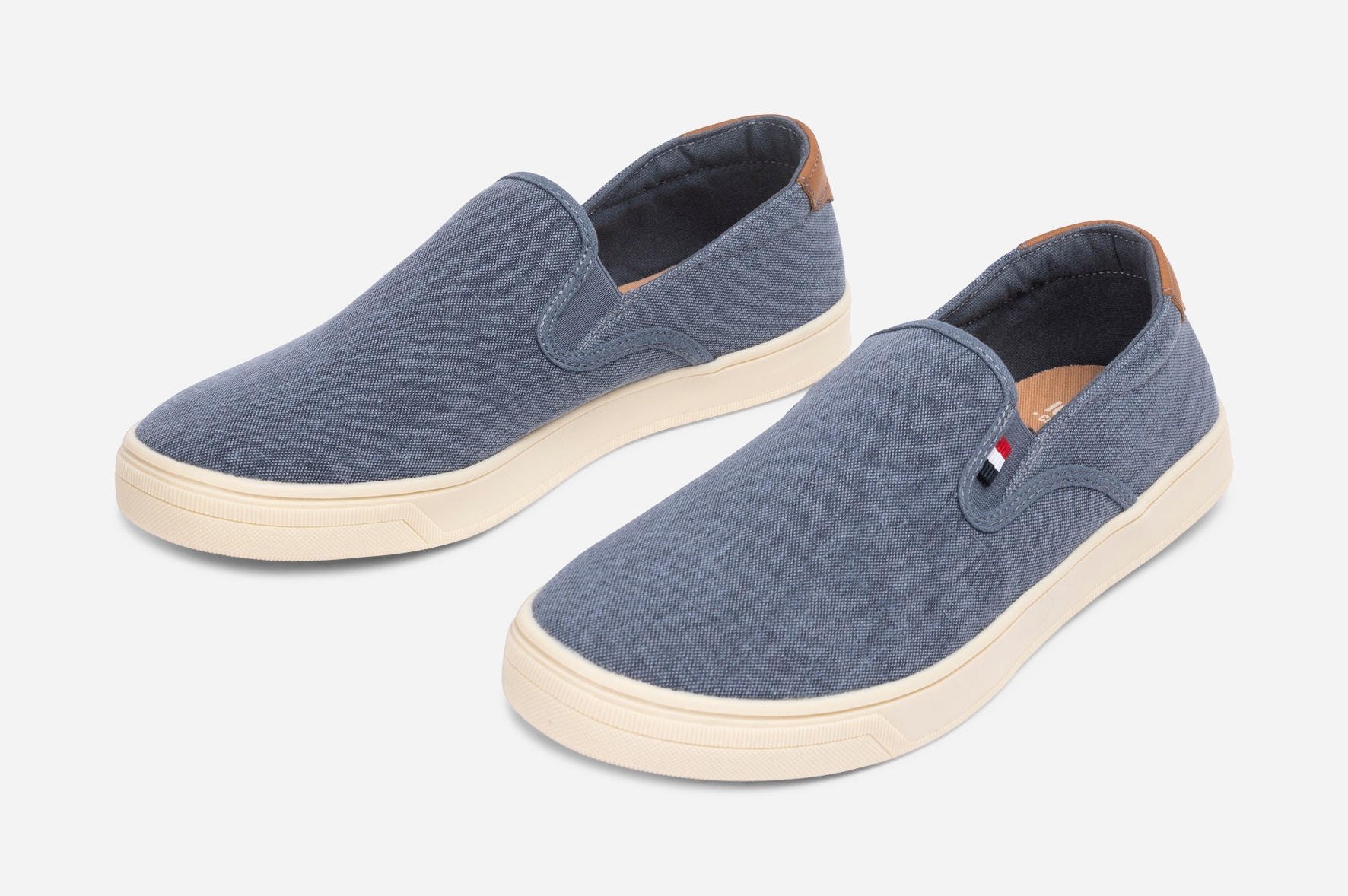 IGUASSU, Slip-on sneakers Blåa