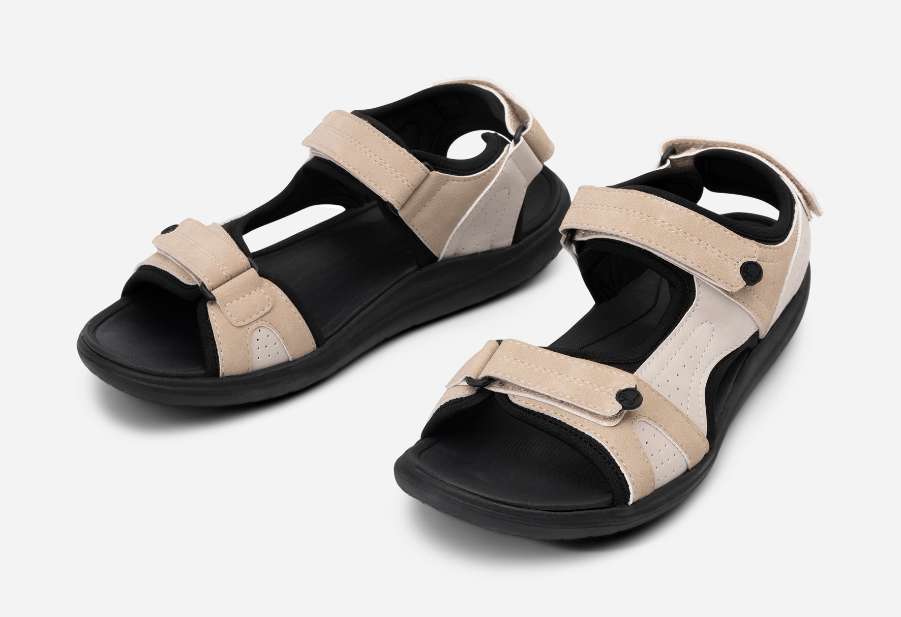 LINEAR, Sandaler med remmar Beigea