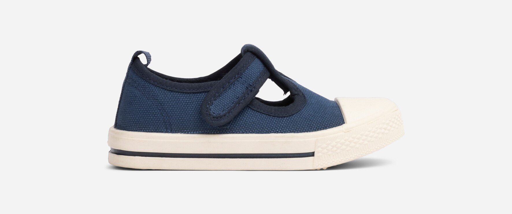 LINEAR, Tygskor Blåa