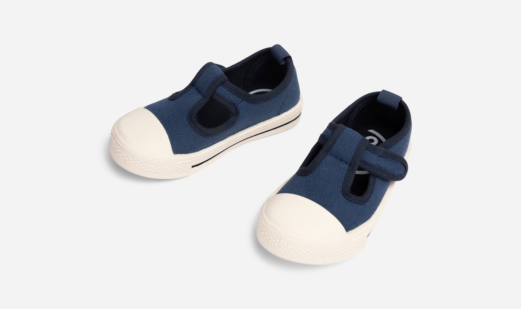 LINEAR, Tygskor Blåa