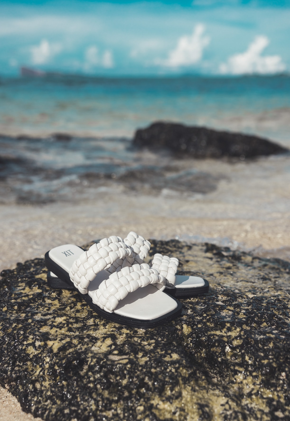 XIT, Sandaler med remmar Vita
