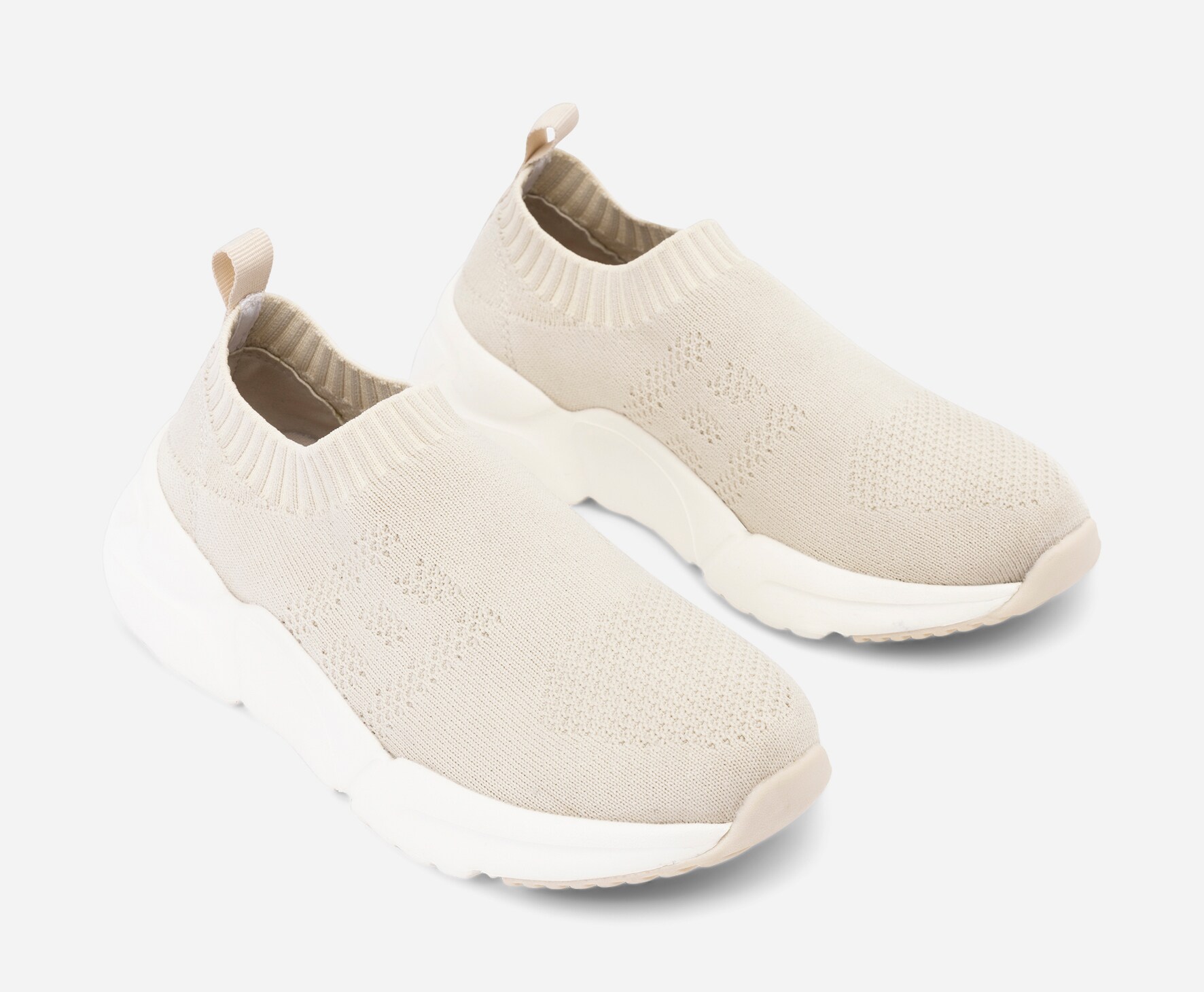 DINSKO, Sock sneakers Beigea
