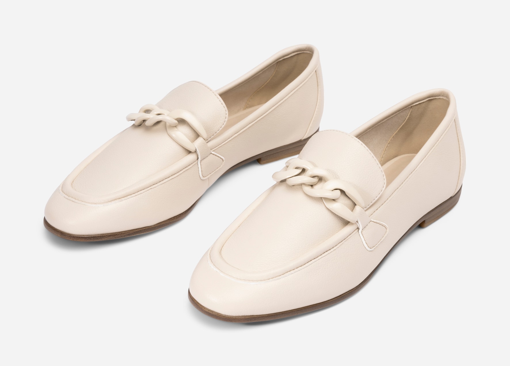 XIT, Loafers med kedja Beigea