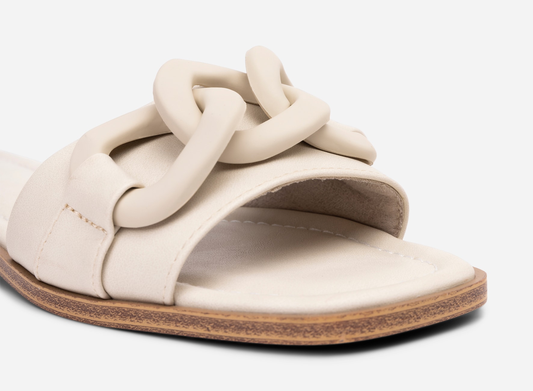 XIT, Sandaler med kedja Vita