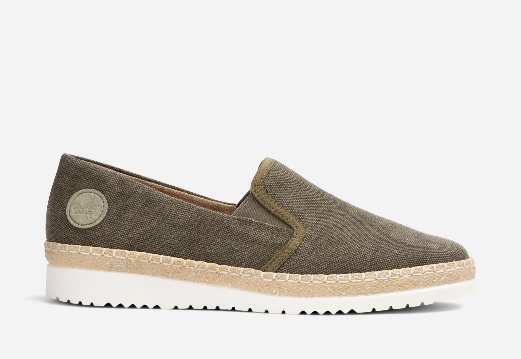 RIEKER, Slip-on Gröna