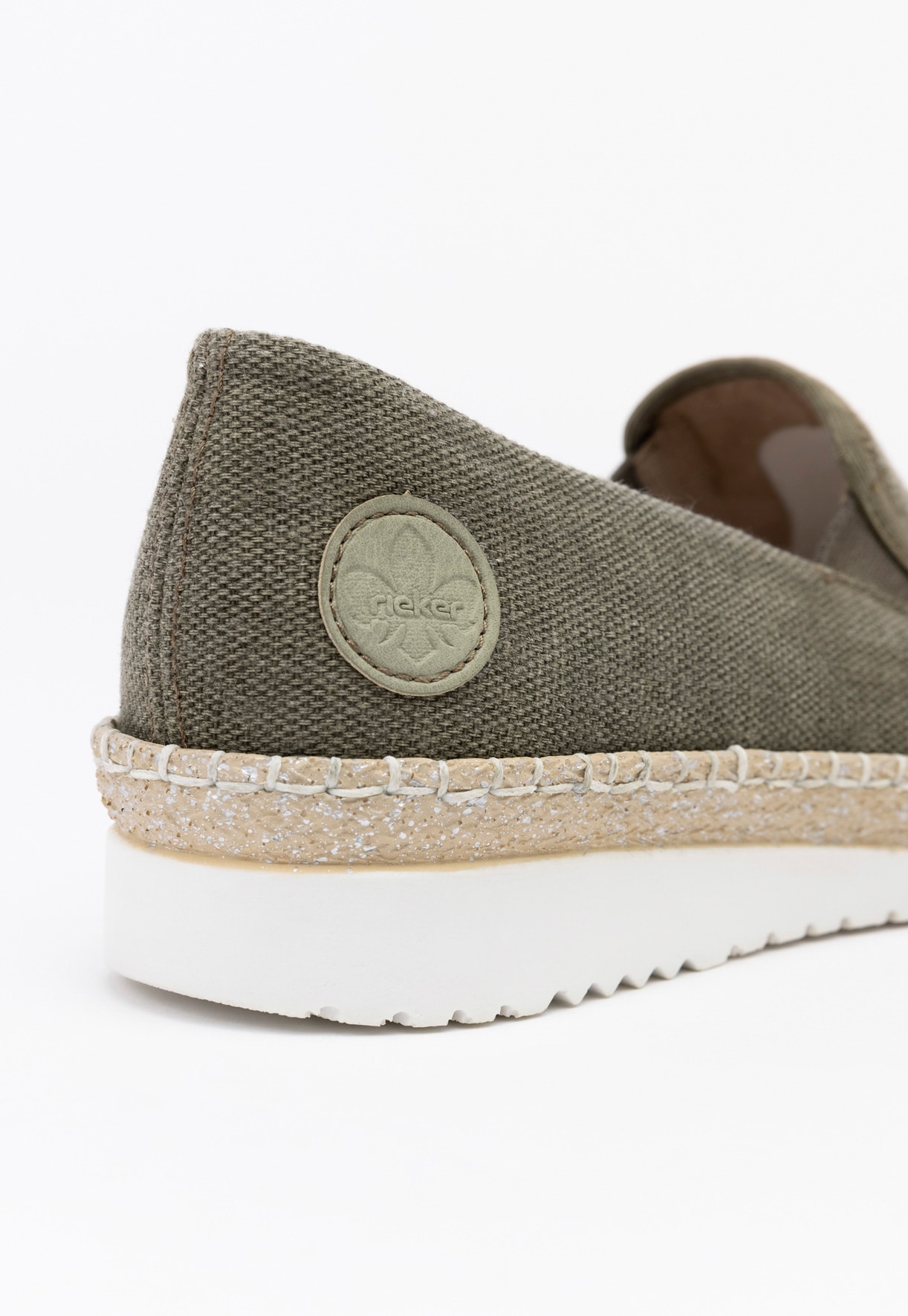 RIEKER, Slip-on Gröna