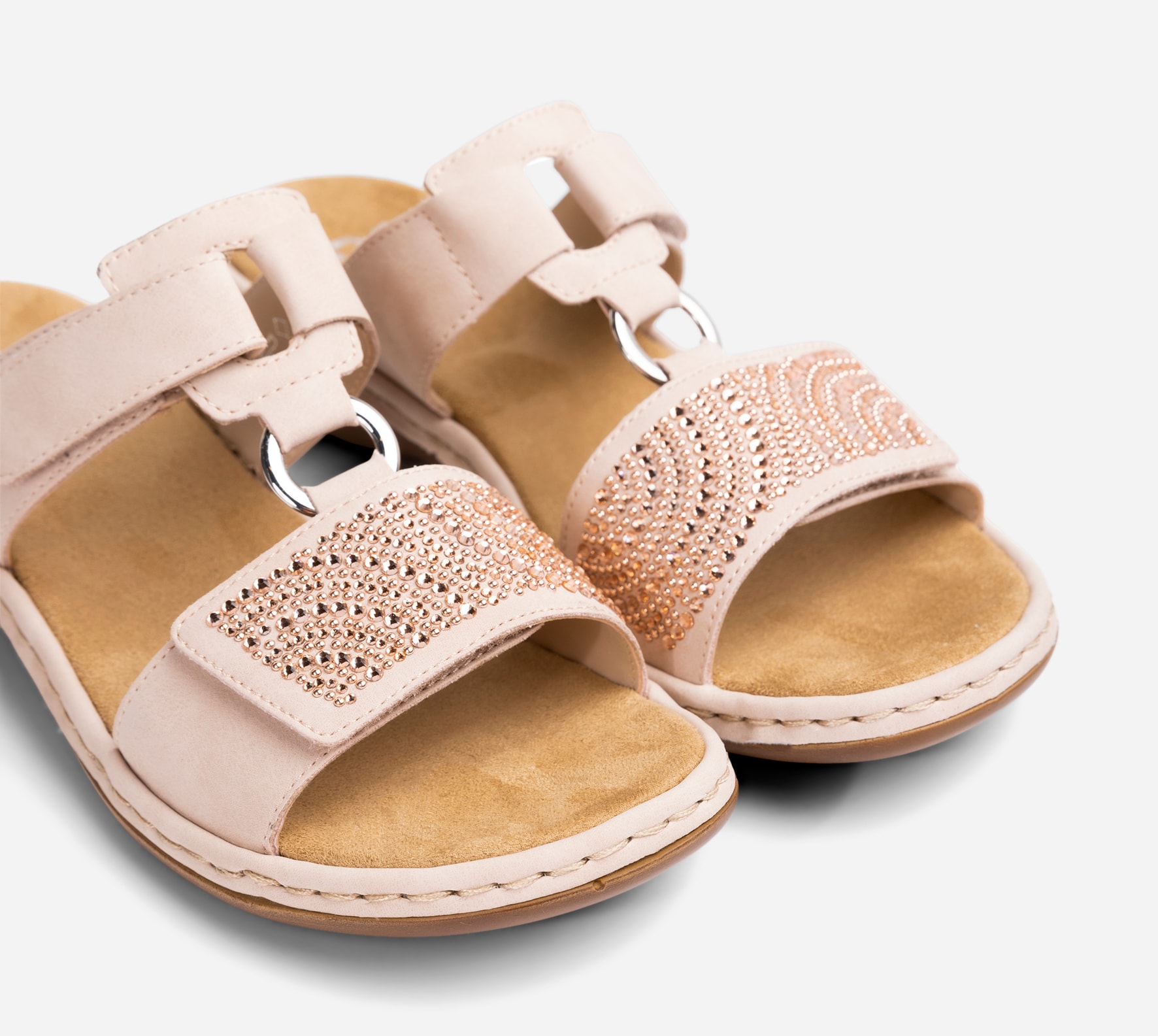 RIEKER, Sandaler Rosa