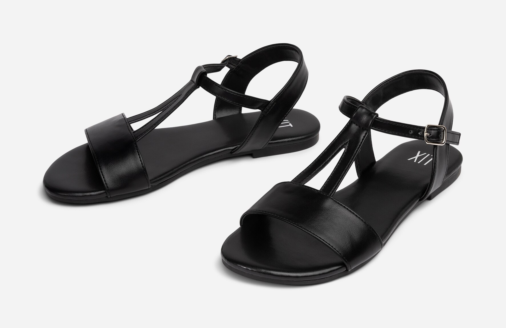 XIT, Sandaler med remmar Svarta