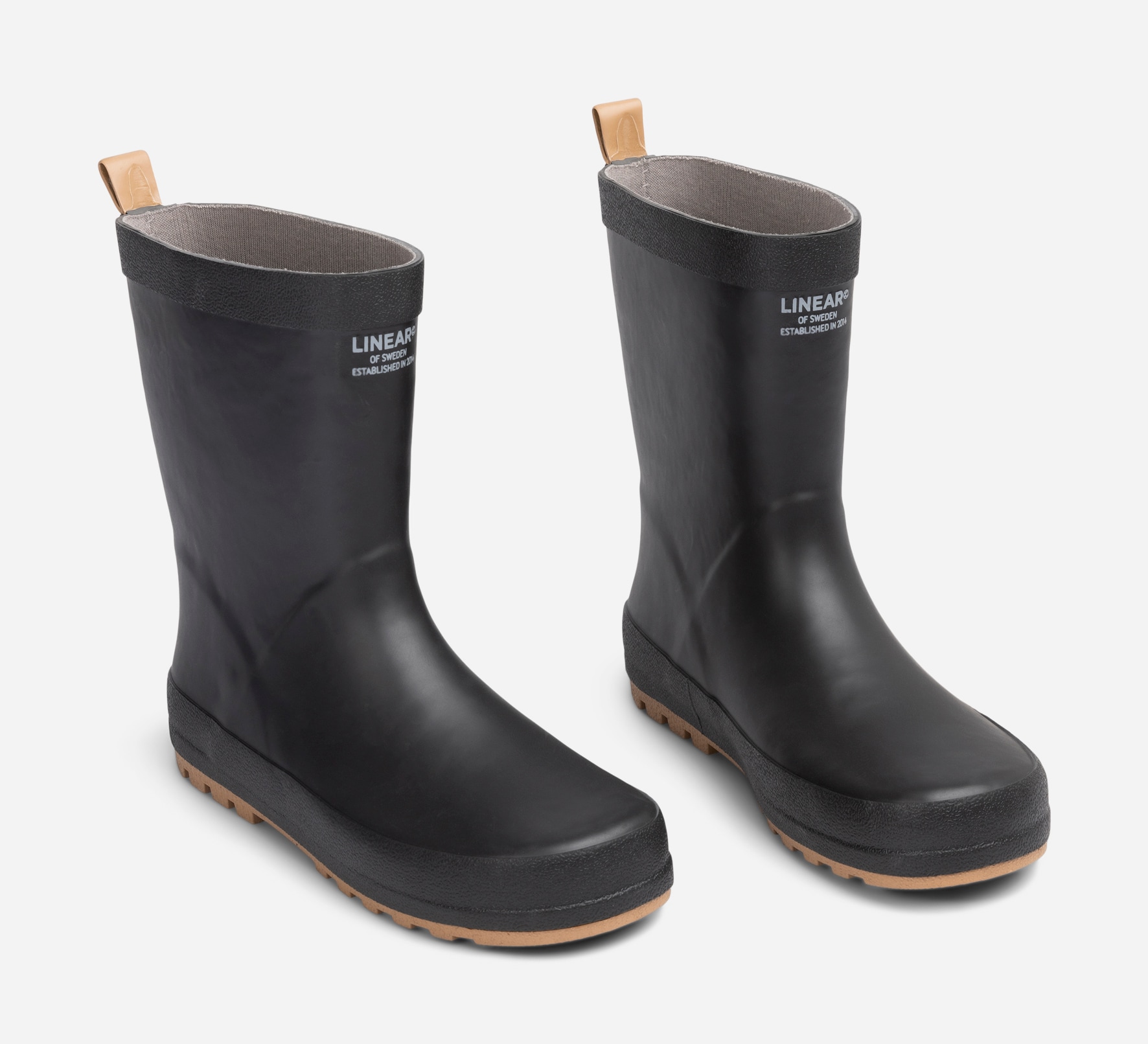 LINEAR, Gummistövlar Svarta