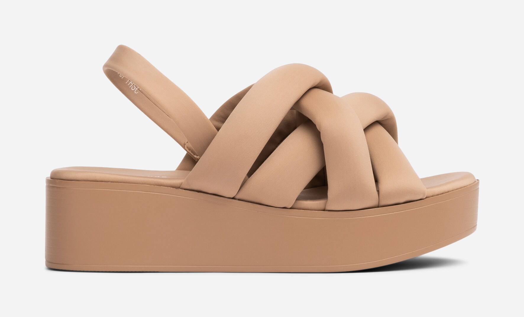 ATTITUDE, Sandaletter med remmar Bruna