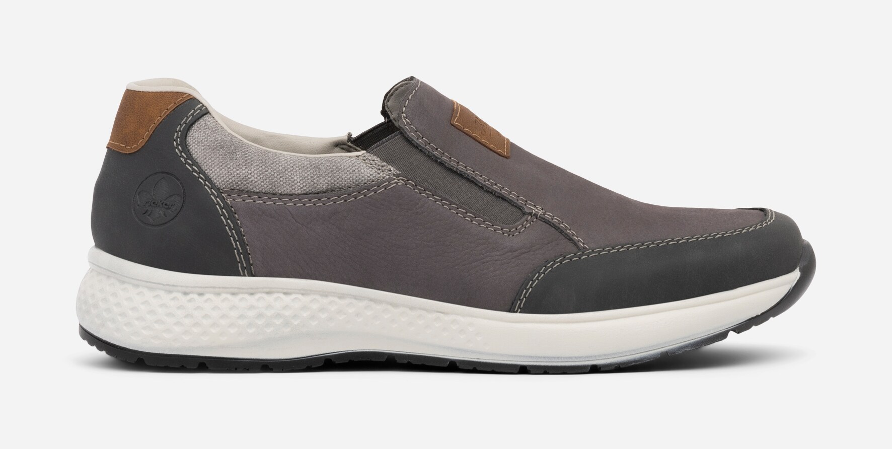 RIEKER, Promenadskor Gråa
