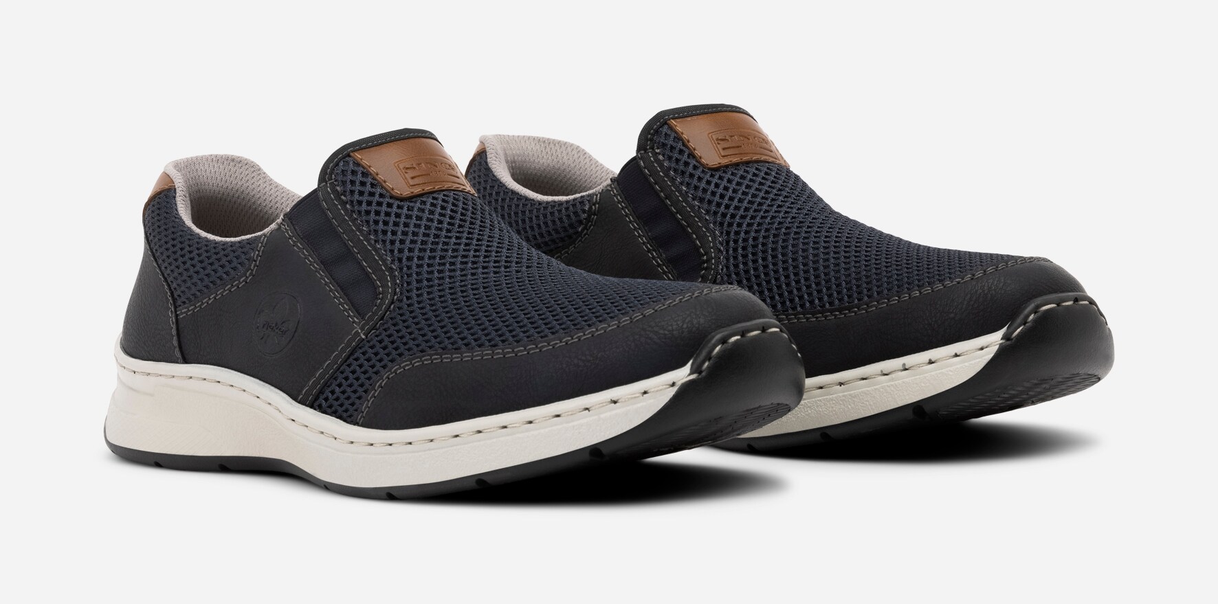 RIEKER, Promenadskor Blåa