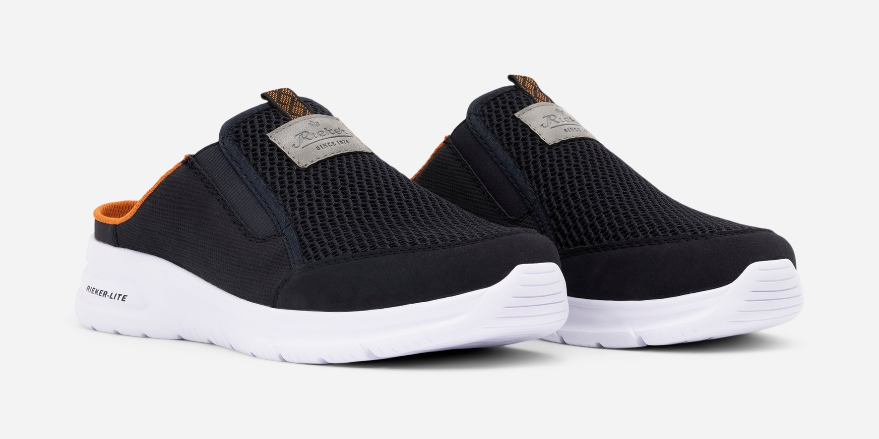 RIEKER, Slip-on sneakers Blåa