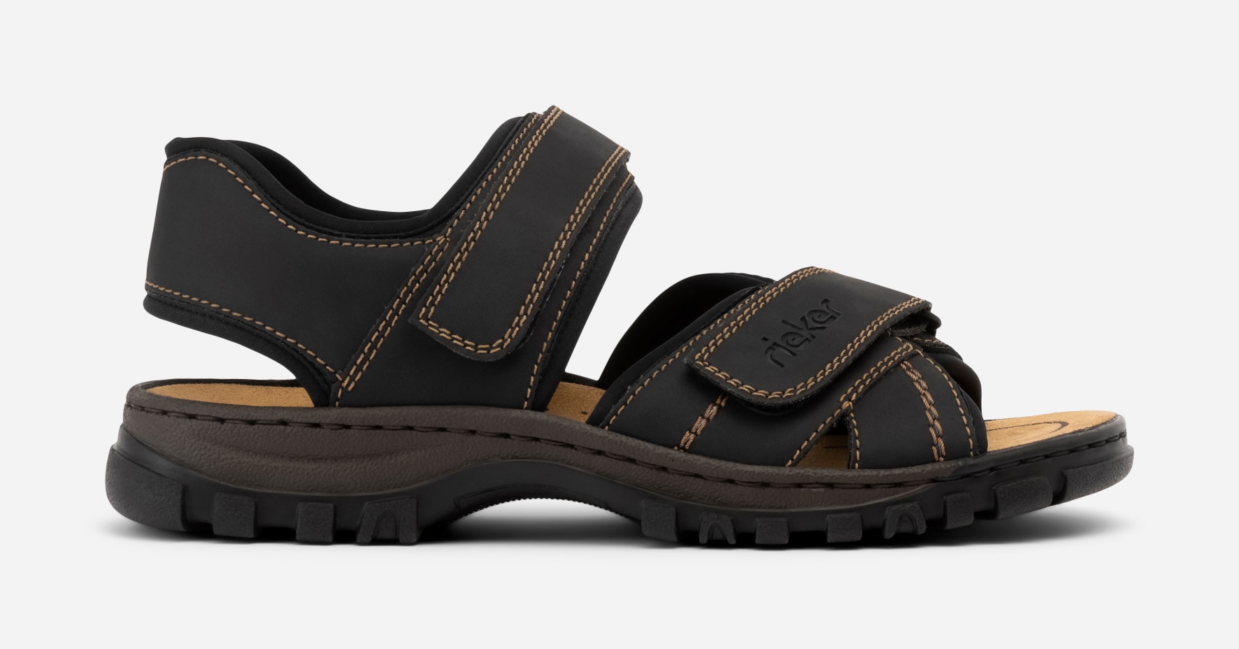 RIEKER, Sandaler Svarta
