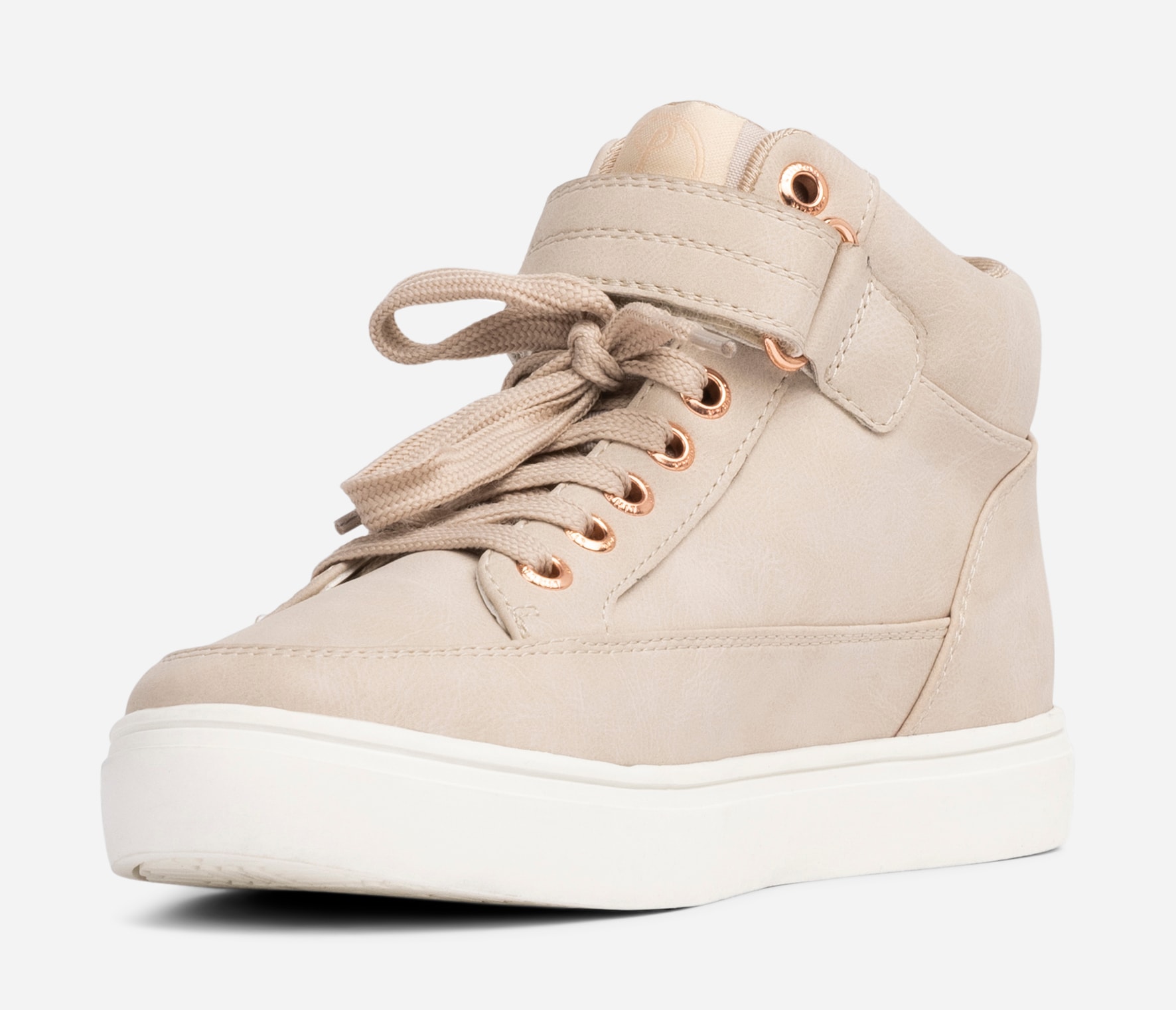LINEAR, Höga sneakers, waterproof Beigea