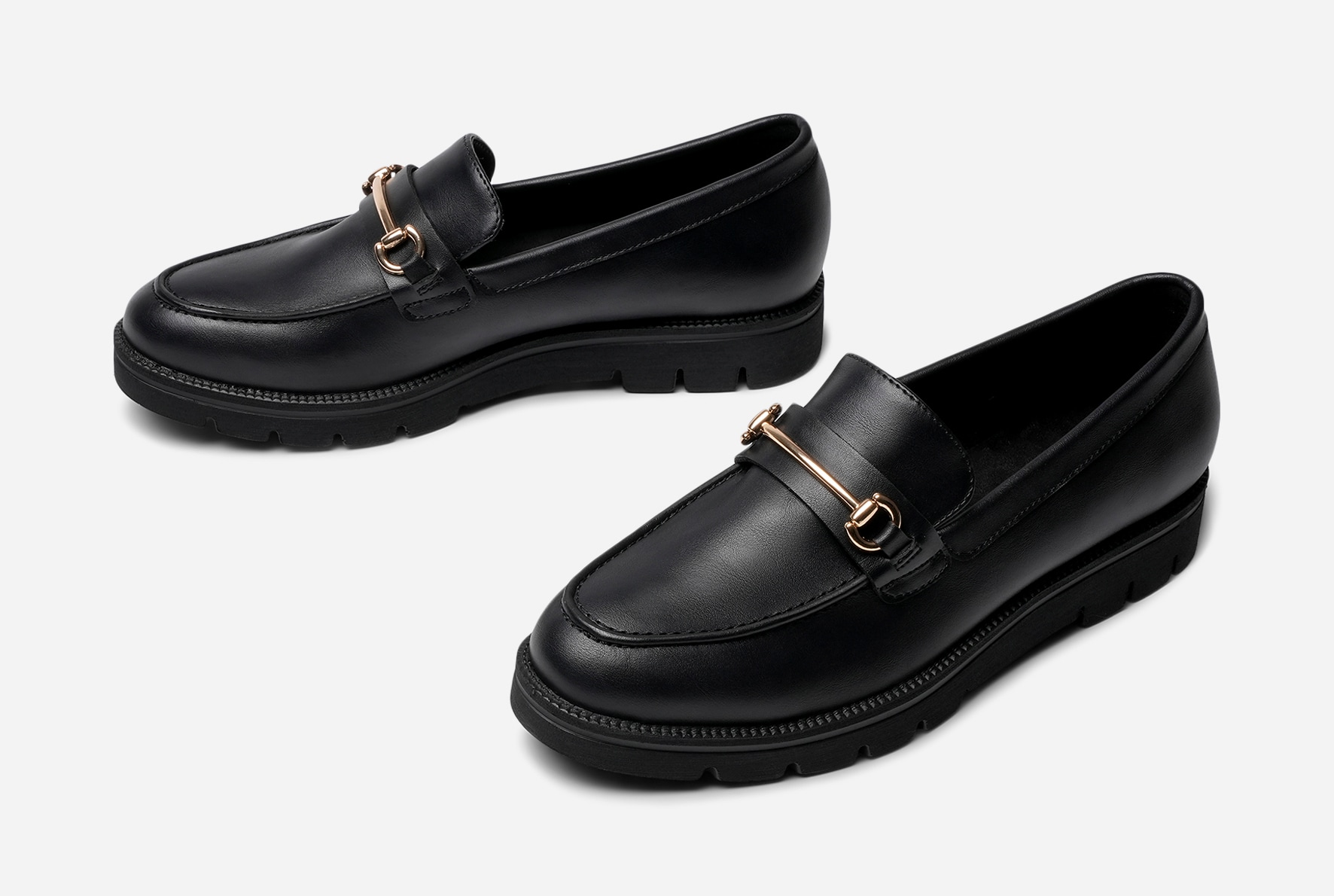 SO ALL, Loafers Svarta