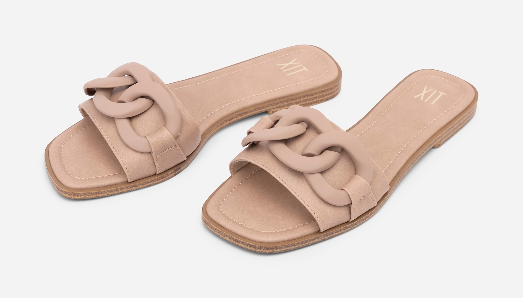 XIT, Sandaler med kedja Rosa