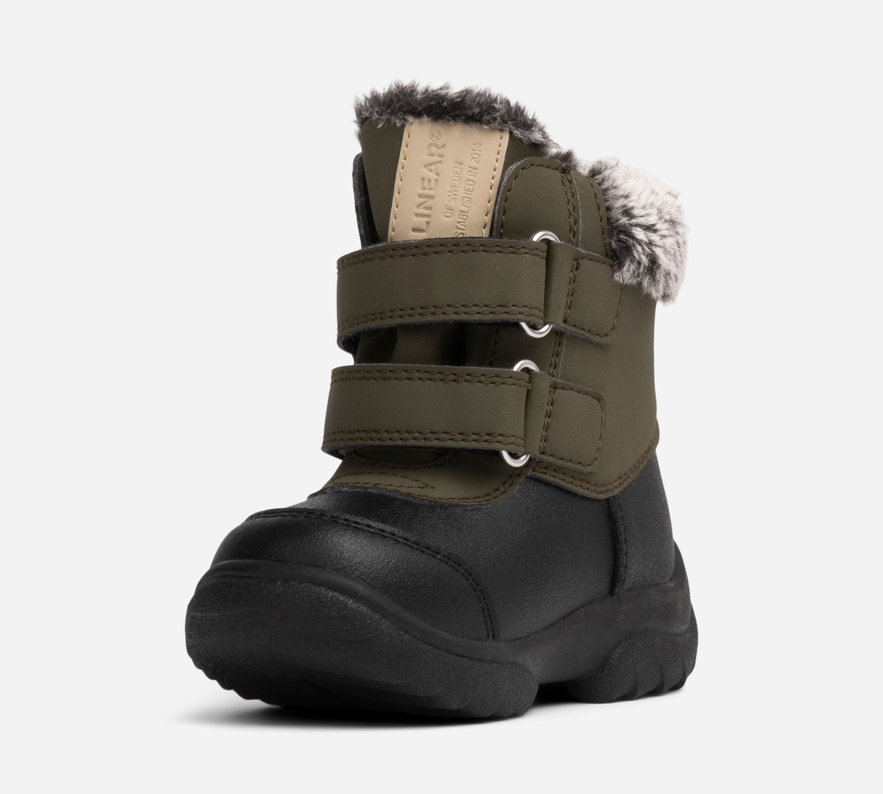 LINEAR, Varmfodrade kängor waterproof Gröna