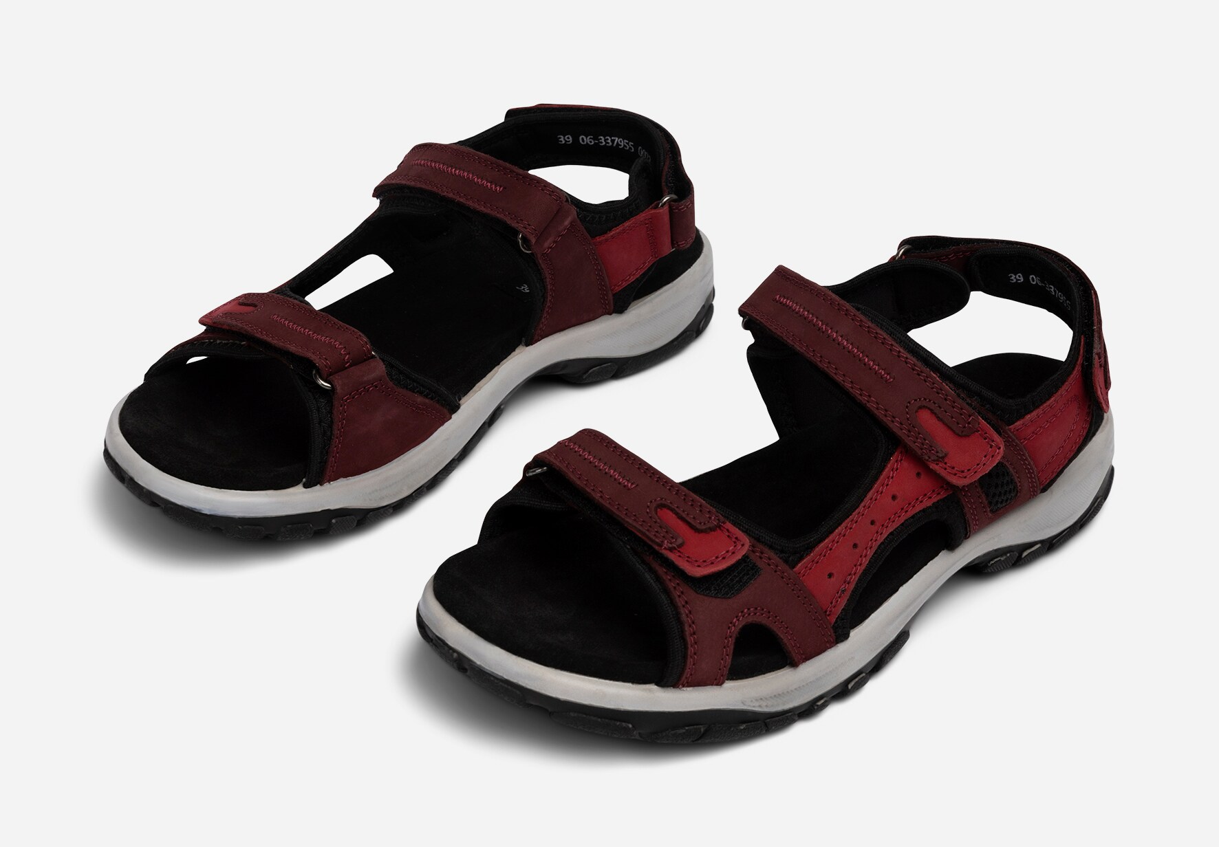 LINEAR, Sandaler med remmar Röda