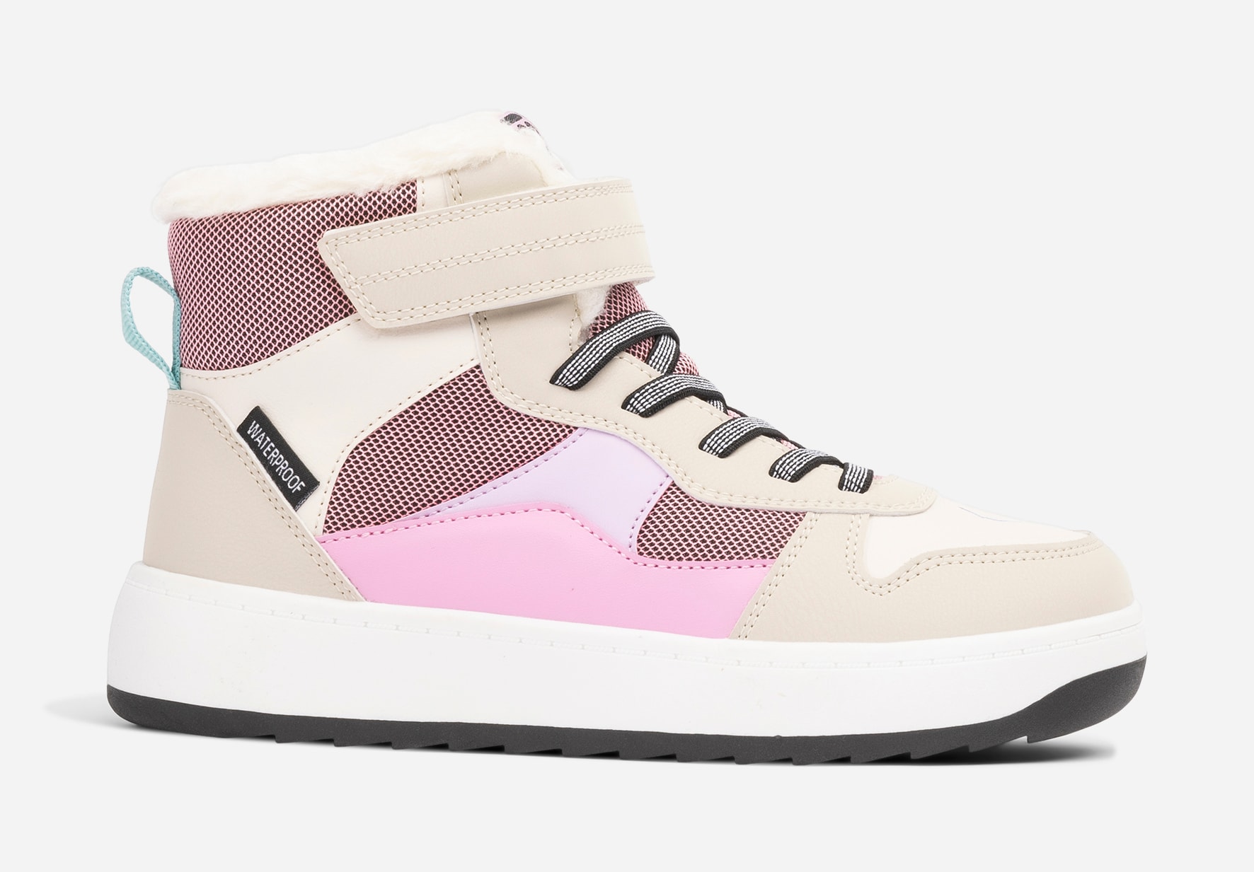 LINEAR, Varmfodrade kängor waterproof Beigea