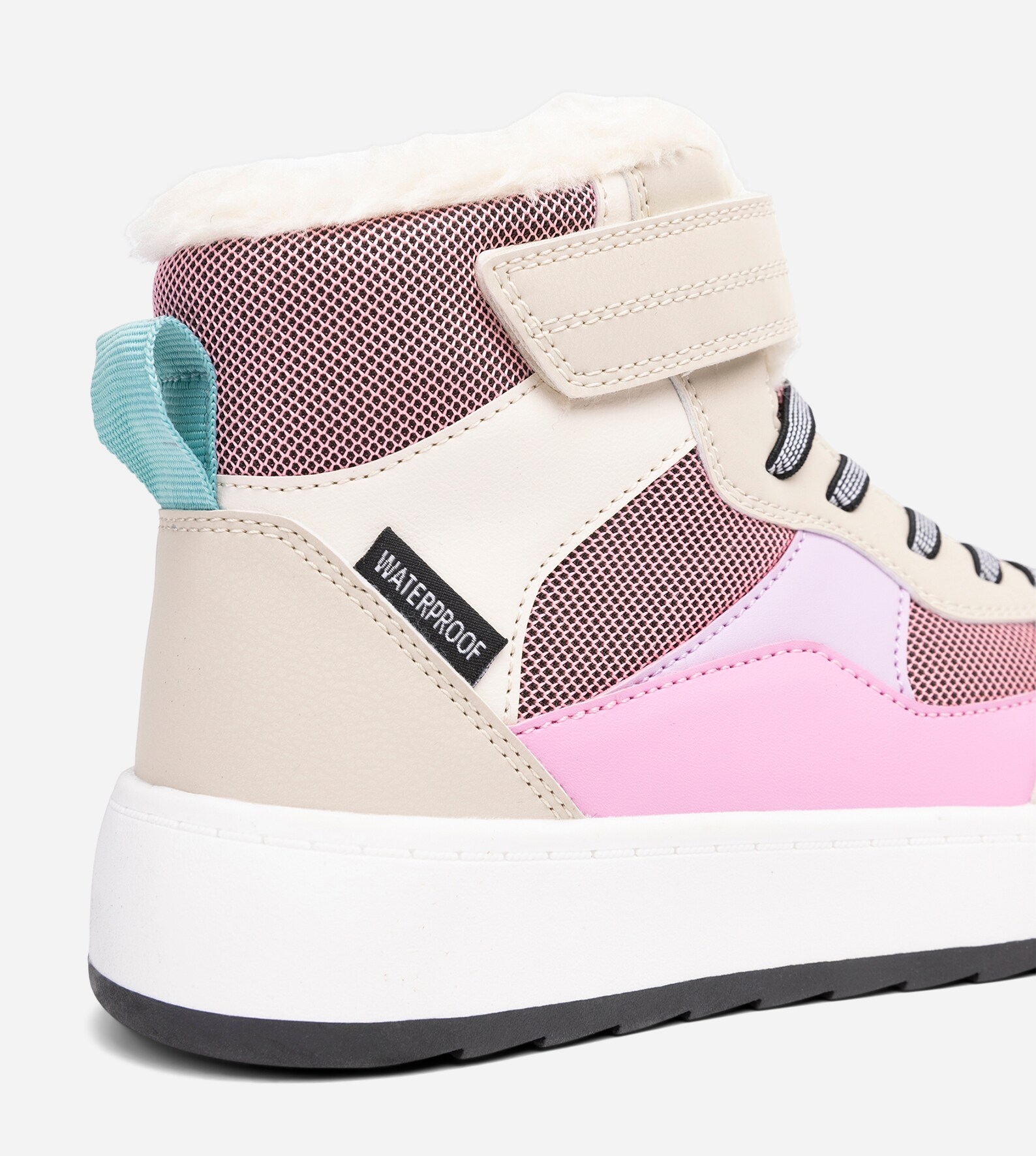 LINEAR, Varmfodrade kängor waterproof Beigea