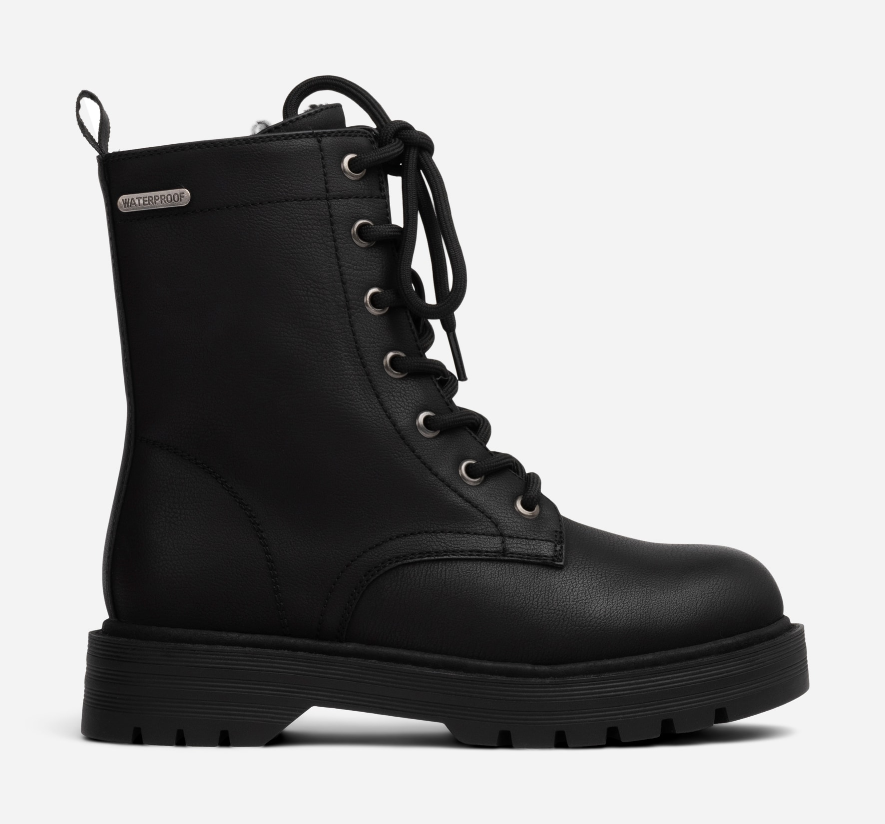 LINEAR, Varmfodrade kängor waterproof Svarta