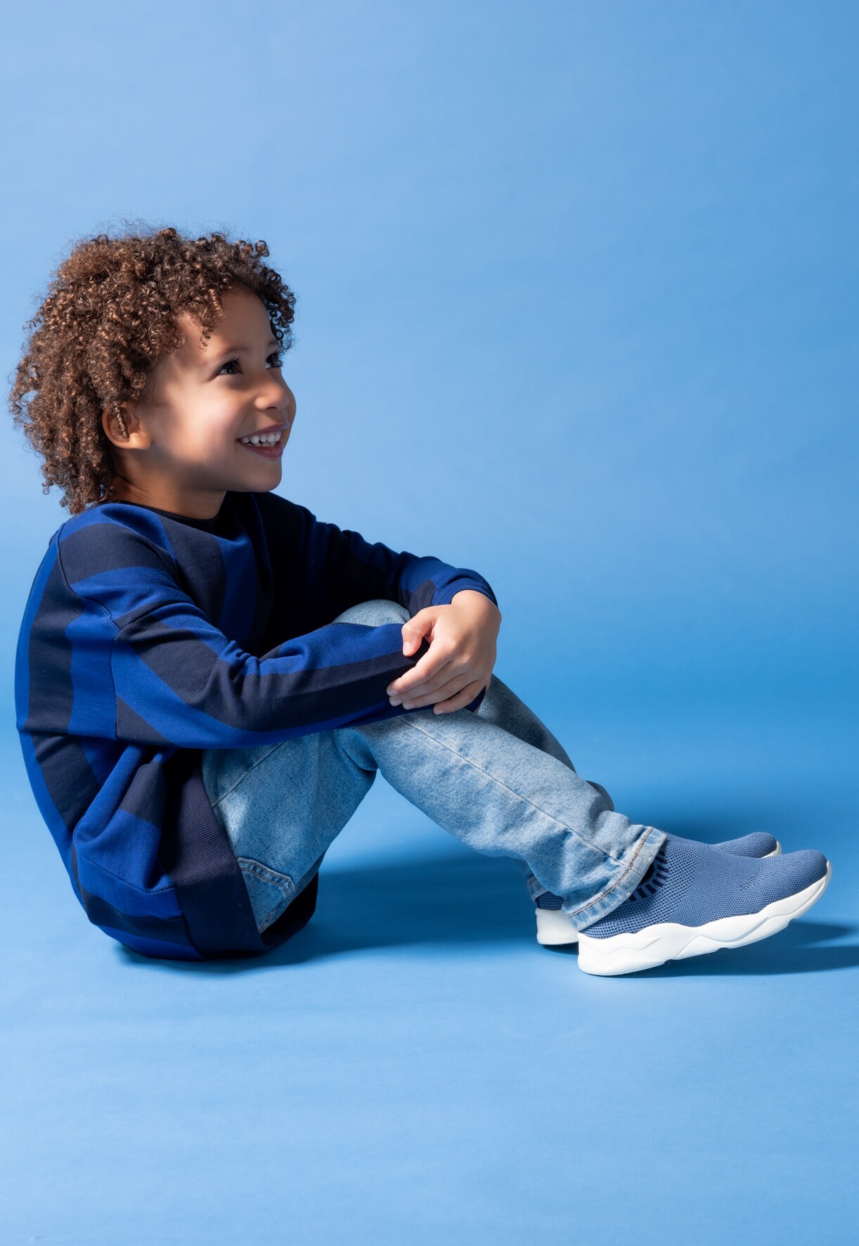 DINSKO, Sock sneakers Blå
