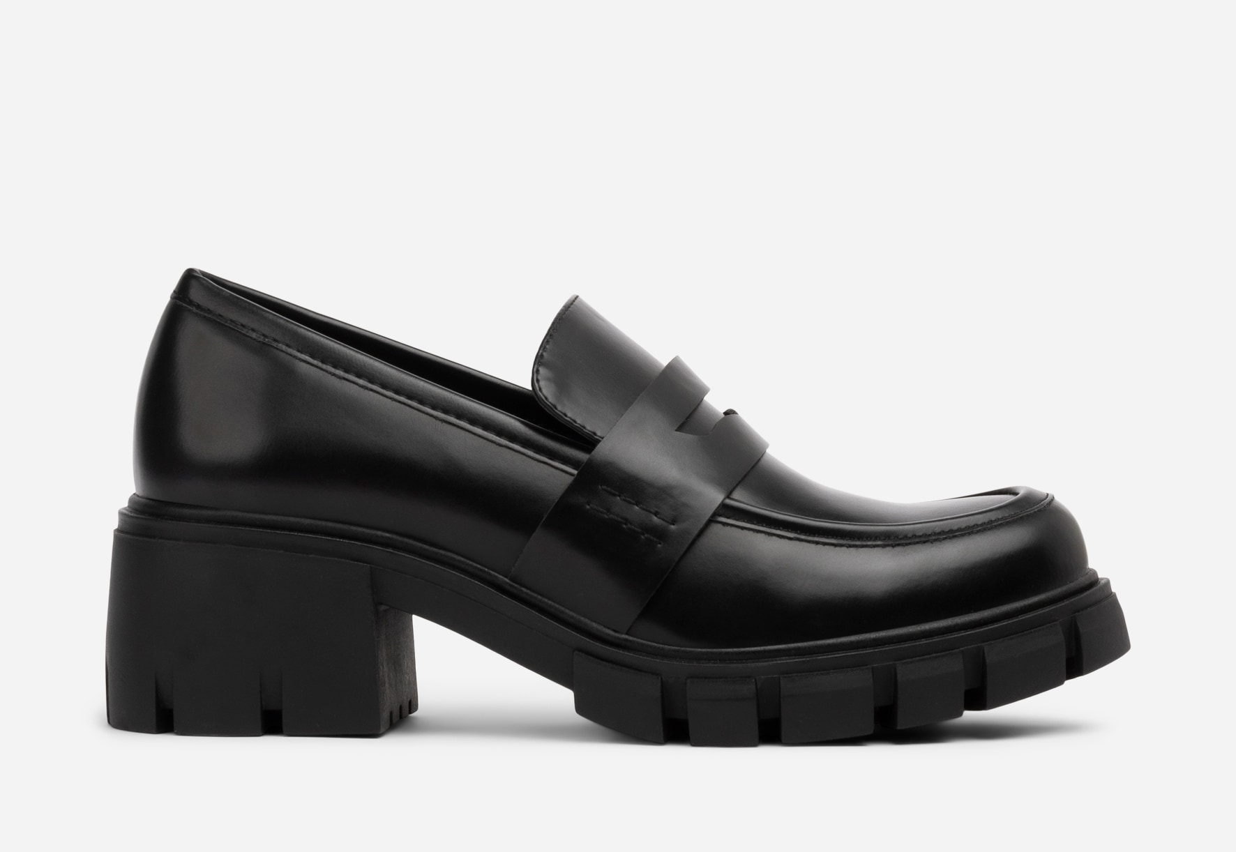 XIT, Loafers på klack Svarta