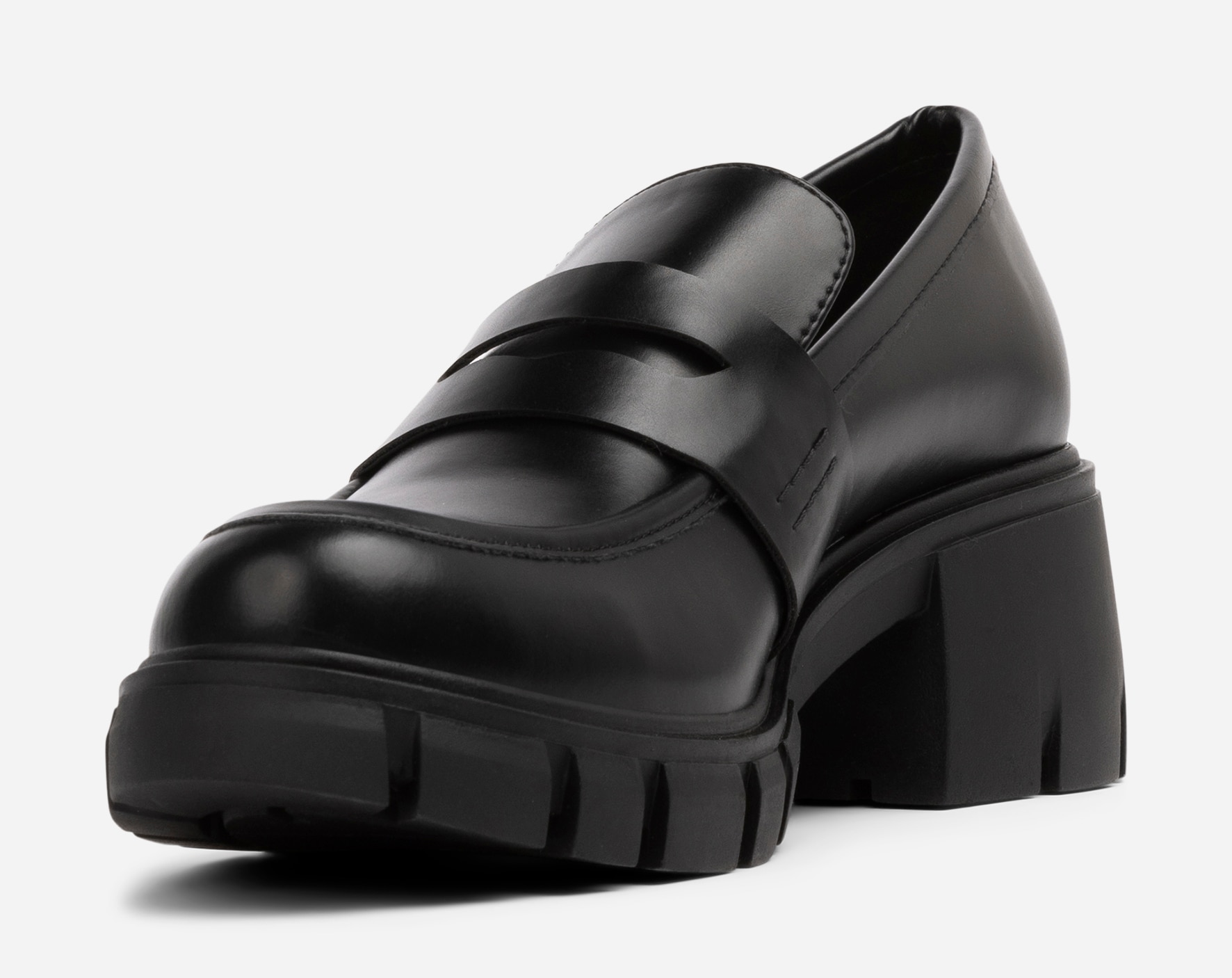 XIT, Loafers på klack Svarta
