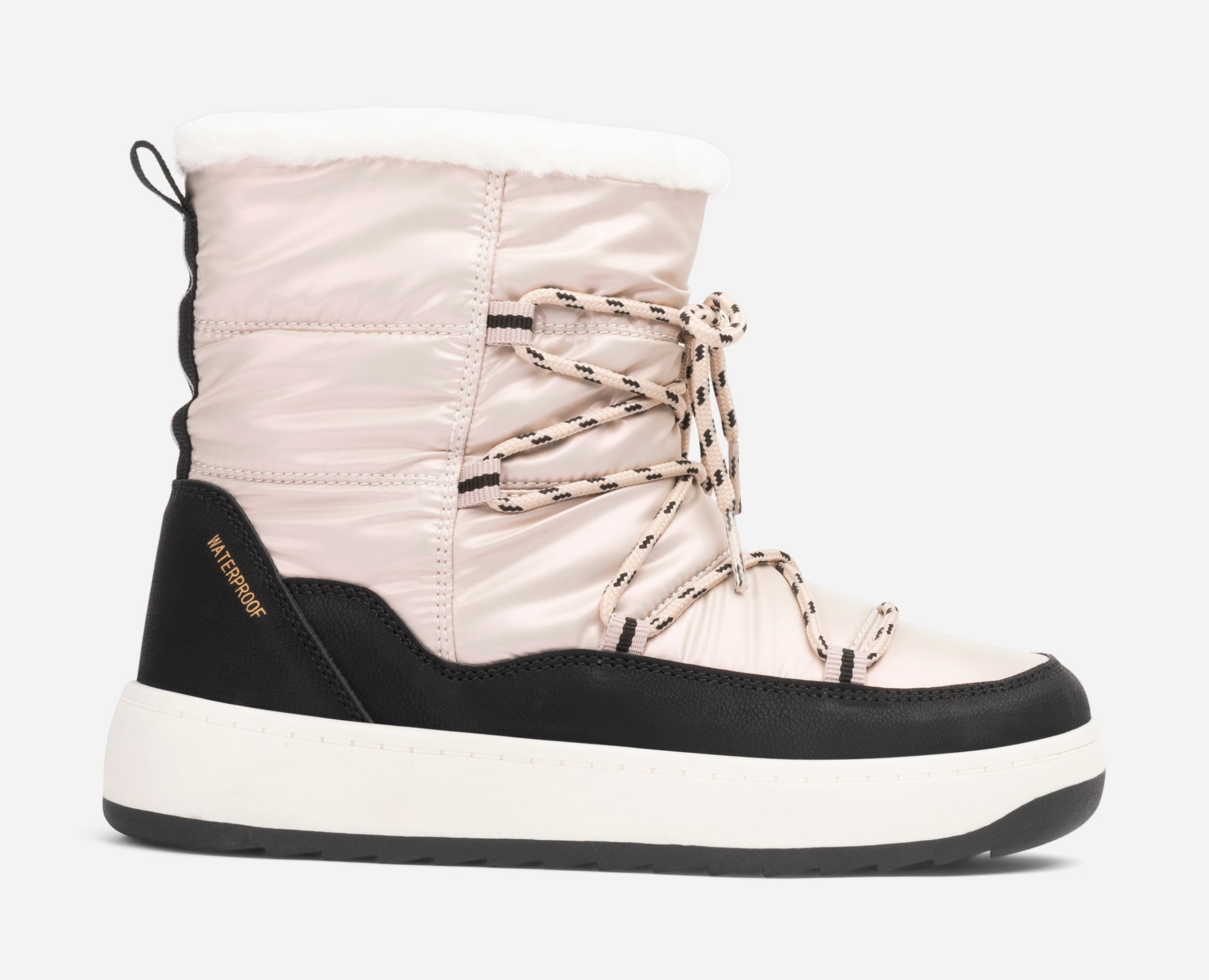 DINSKO, Varmfodrade boots, waterproof Beigea