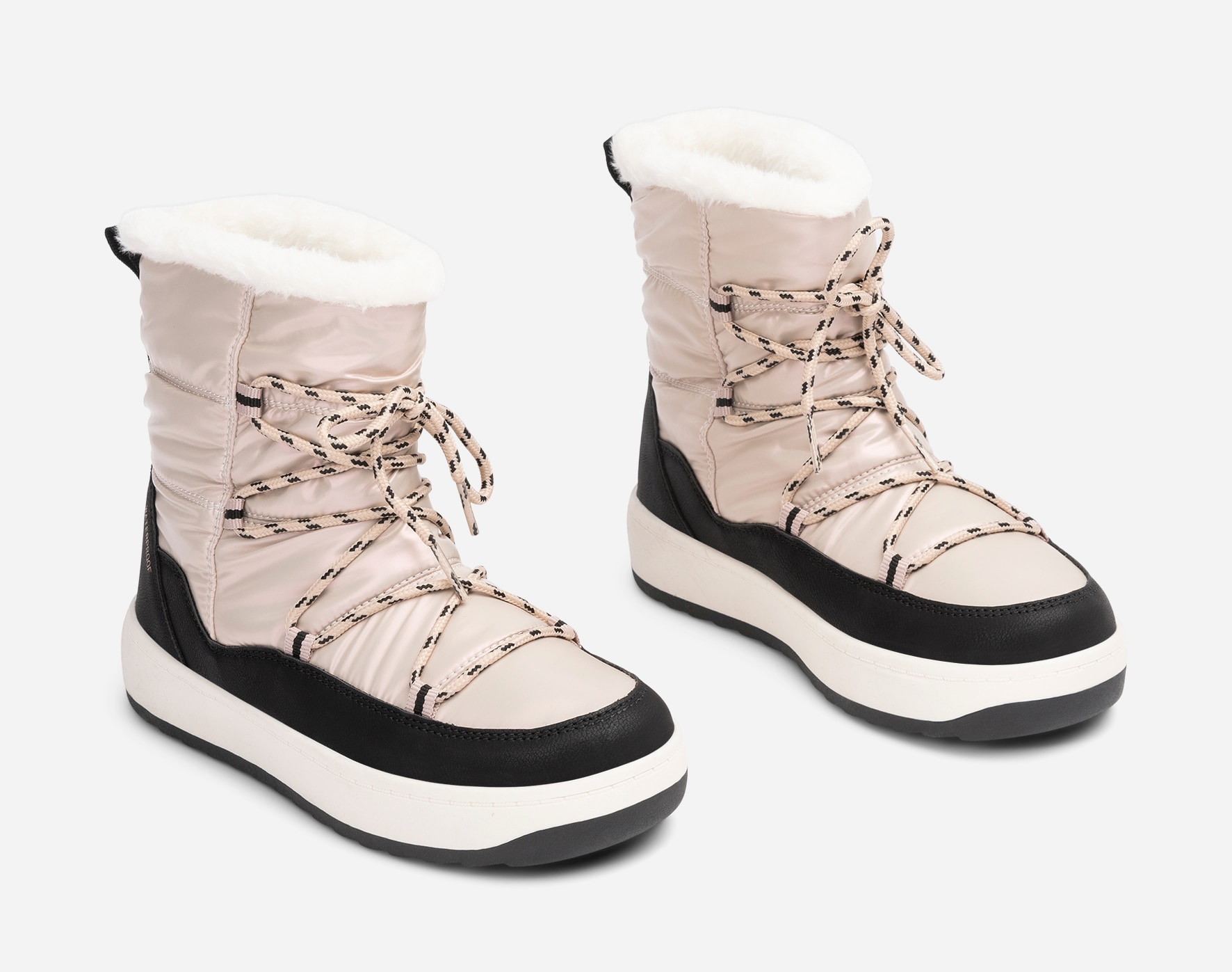 DINSKO, Varmfodrade boots, waterproof Beigea