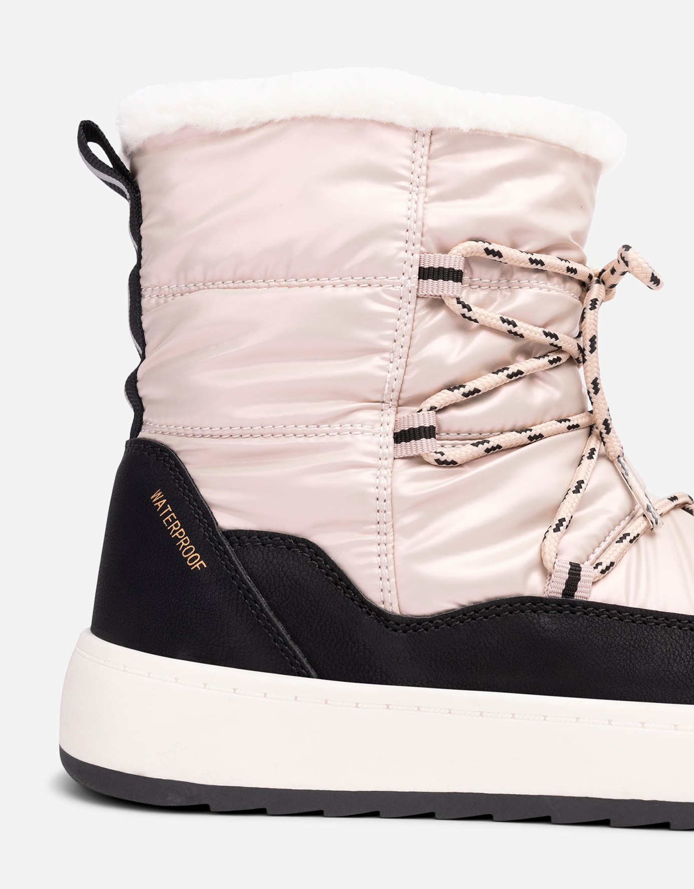 DINSKO, Varmfodrade boots, waterproof Beigea