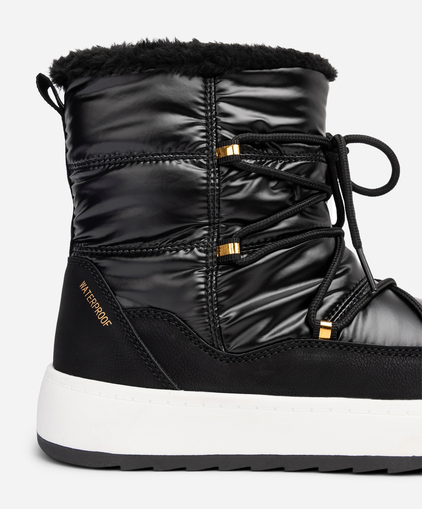 DINSKO, Varmfodrade boots, waterproof Svarta