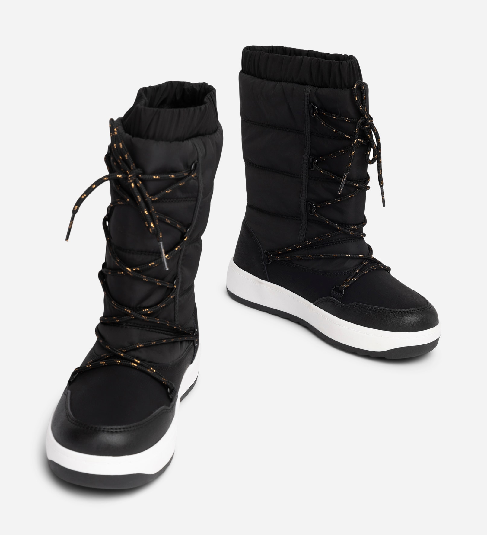 DINSKO, Varmfodrade stövlar, waterproof Svarta