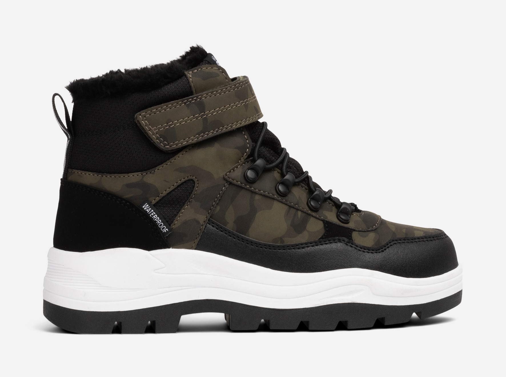 LINEAR, Varmfodrade kängor waterproof Gröna