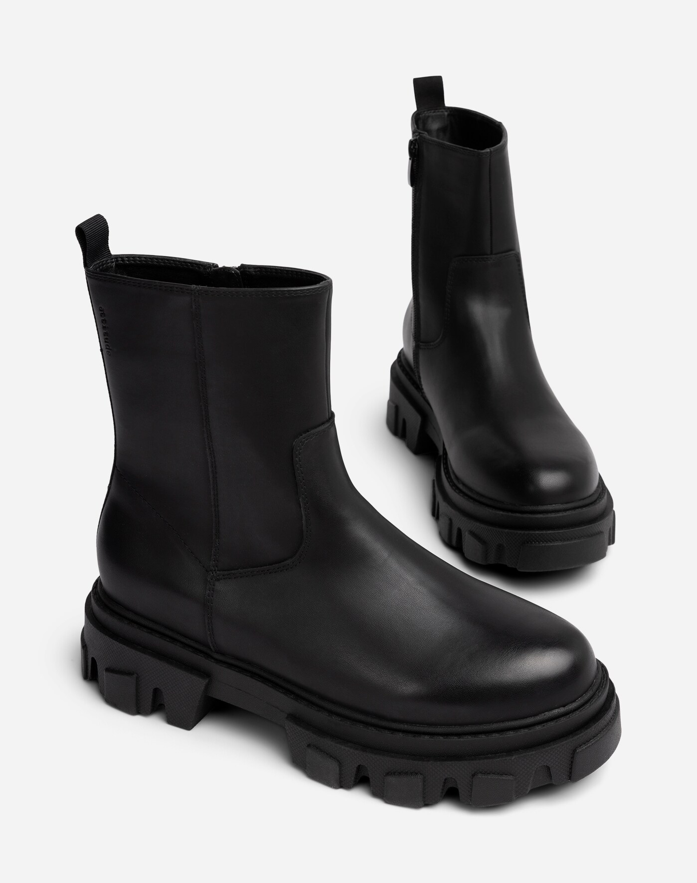 ATTITUDE, Varmfodrade boots Svarta