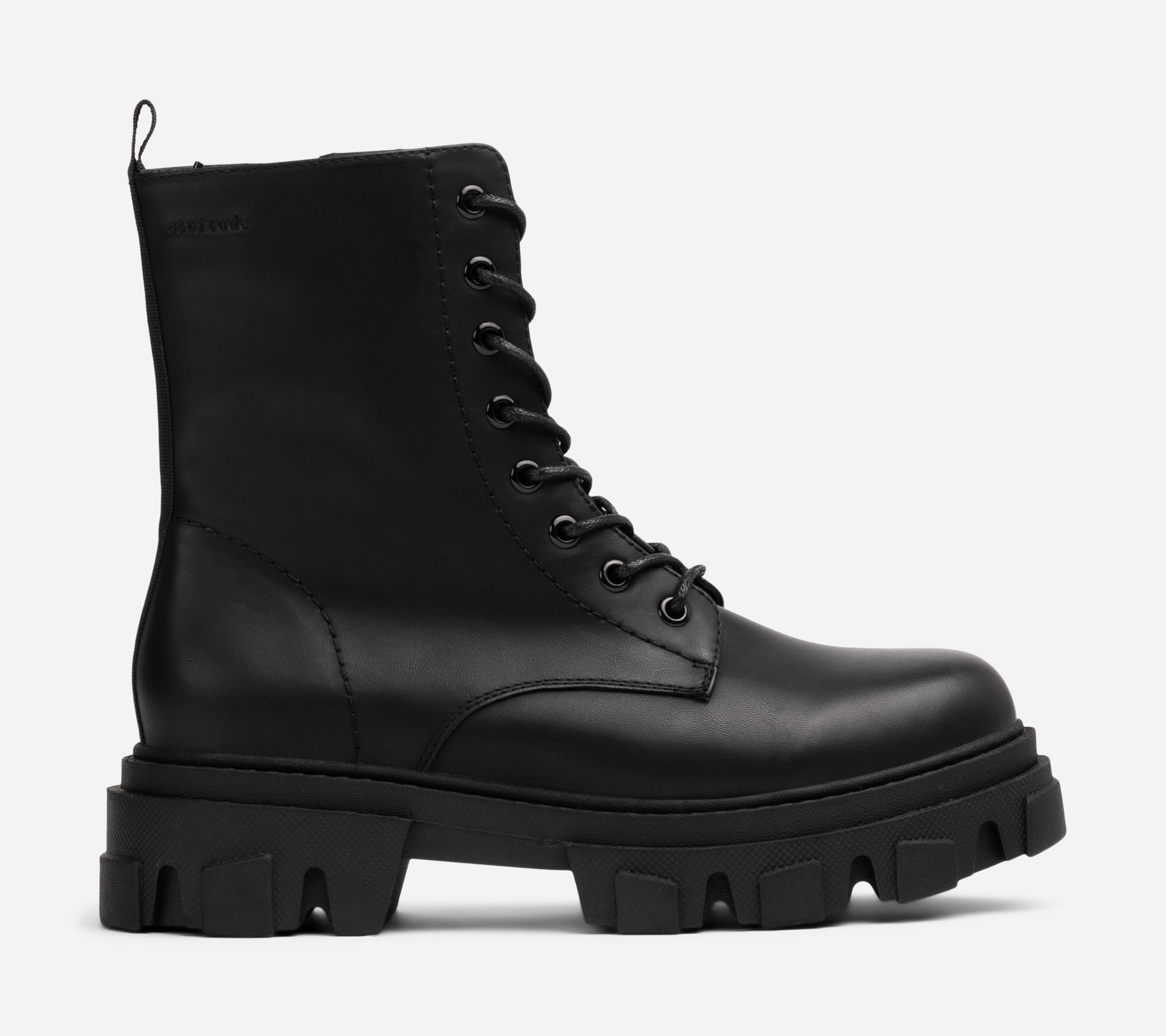 ATTITUDE, Varmfodrade kängor Svarta