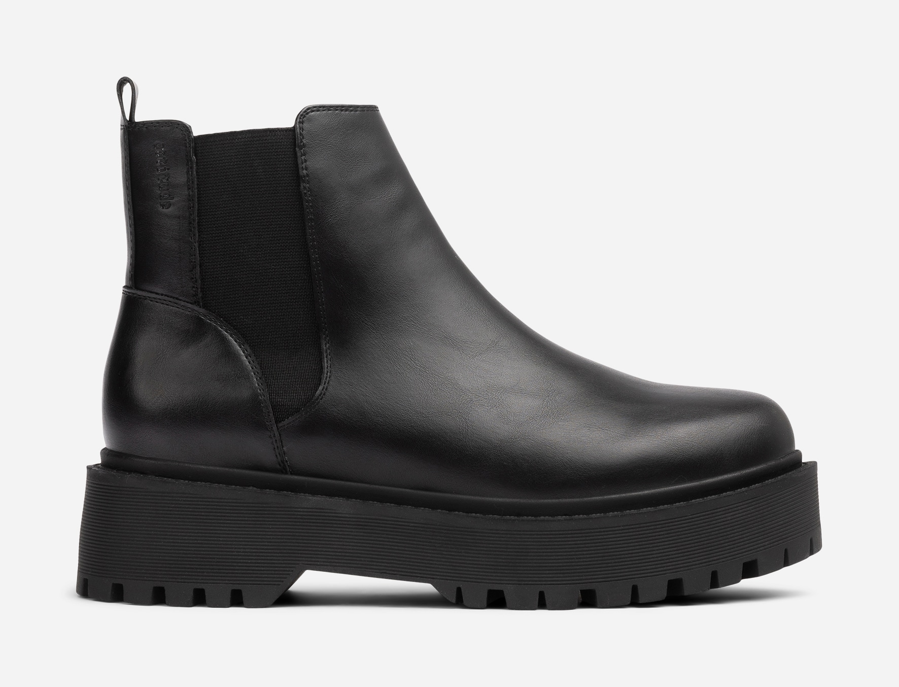 ATTITUDE, Varmfodrade chelseaboots Svarta