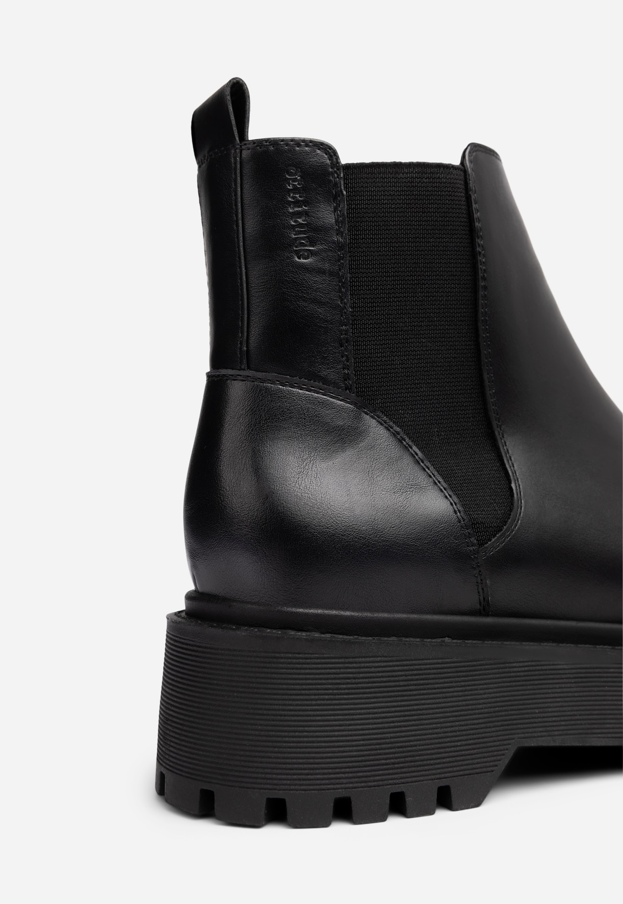 ATTITUDE, Varmfodrade chelseaboots Svarta