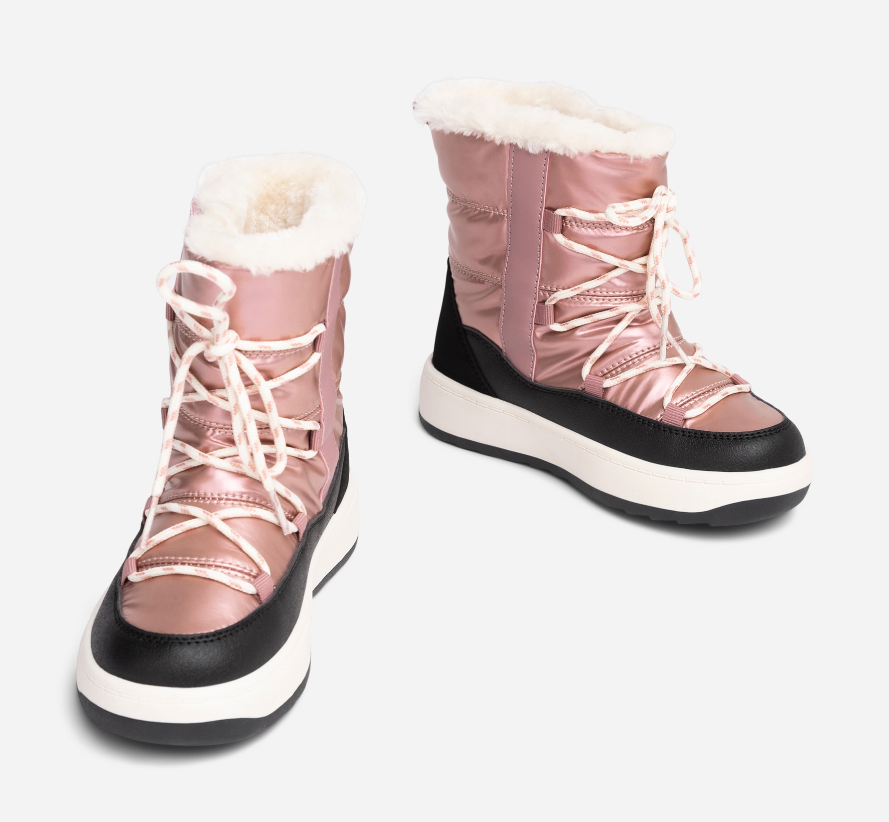 DINSKO, Varmfodrade boots, waterproof Rosa