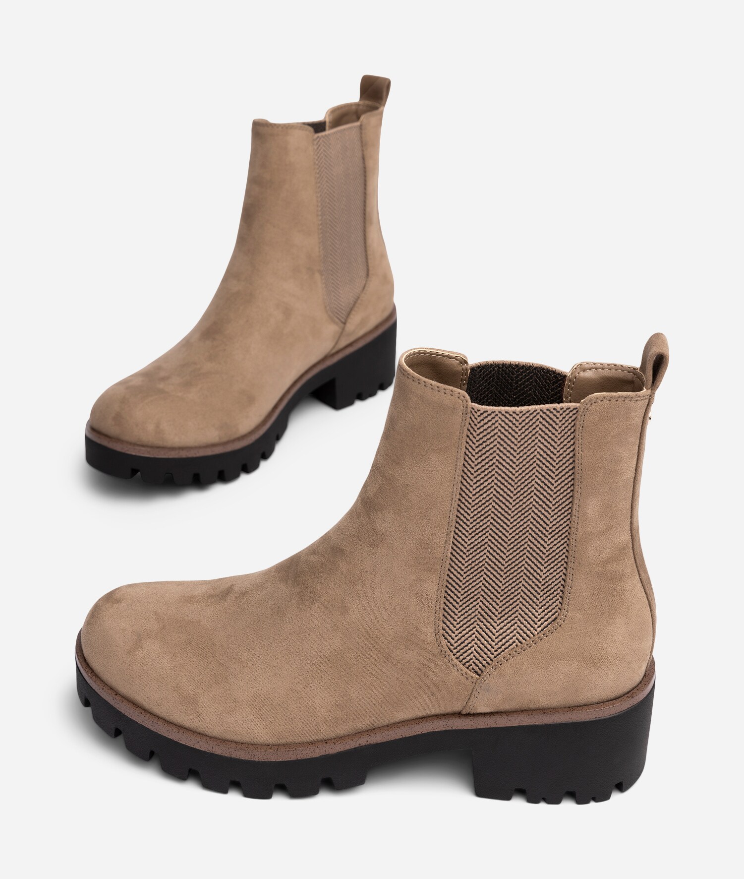 SO ALL, Chelseaboots Beigea