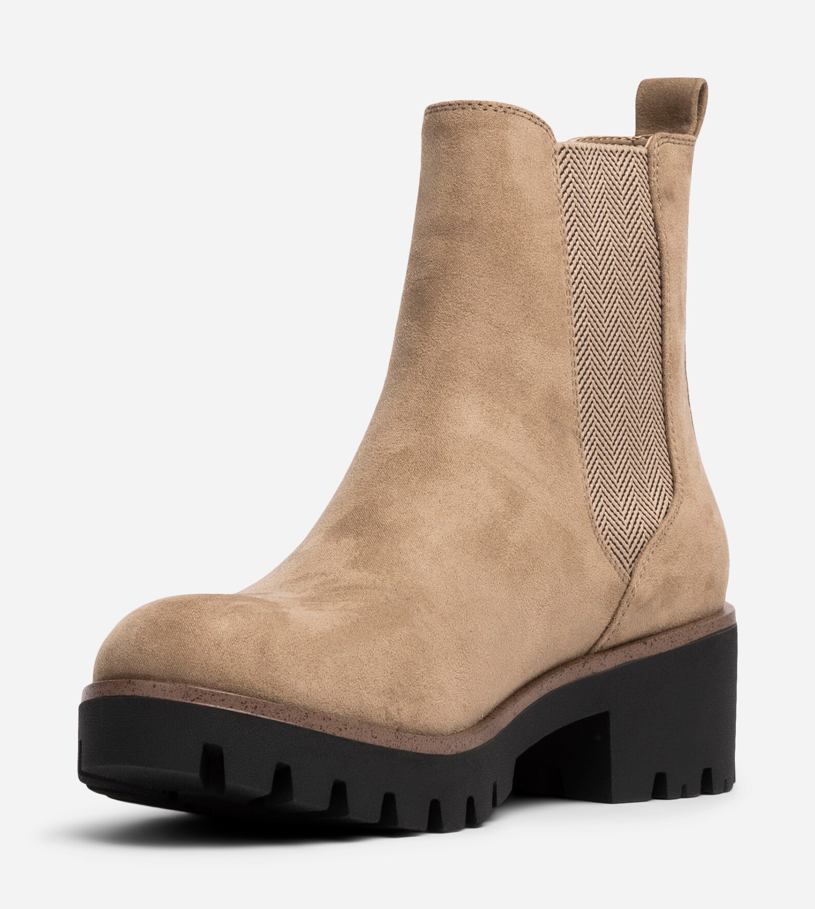 SO ALL, Chelseaboots Beigea