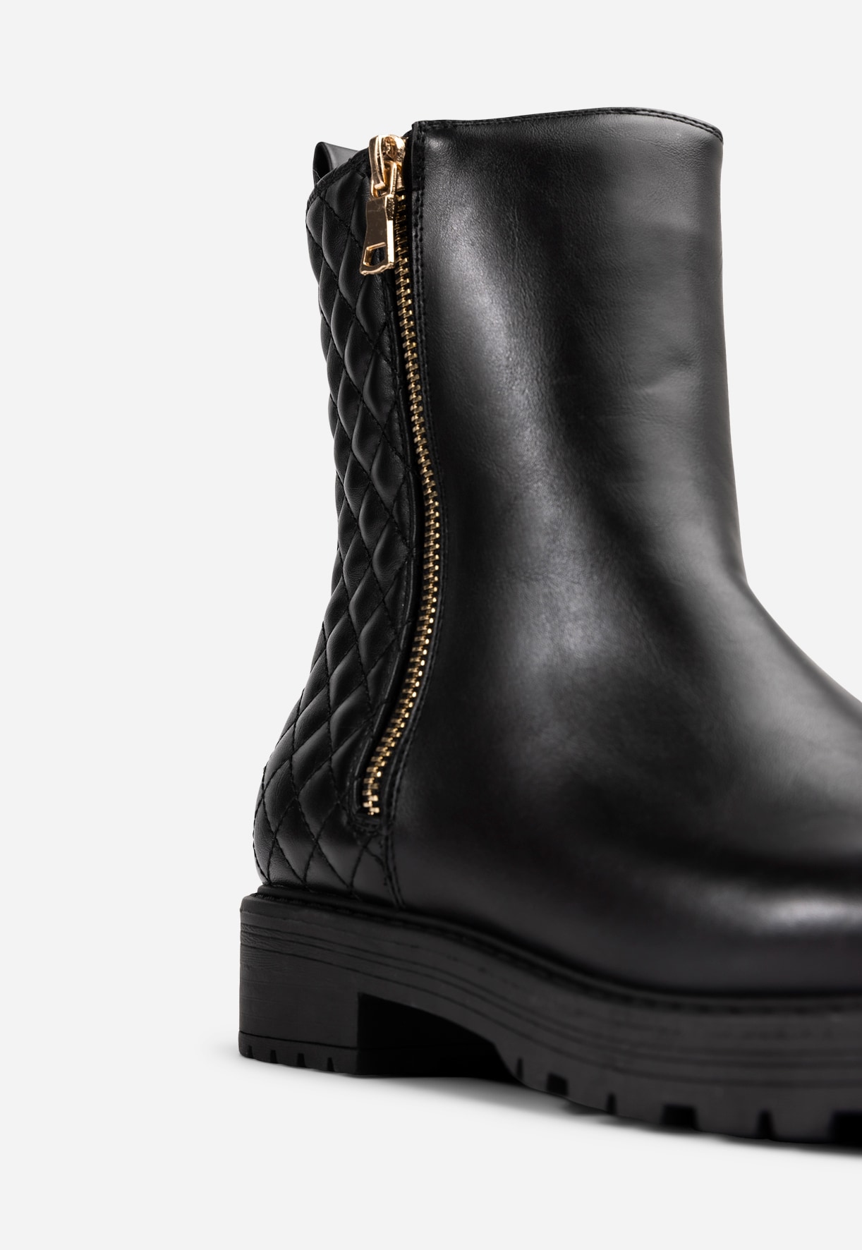 SO ALL, Boots med dragkedja Svarta