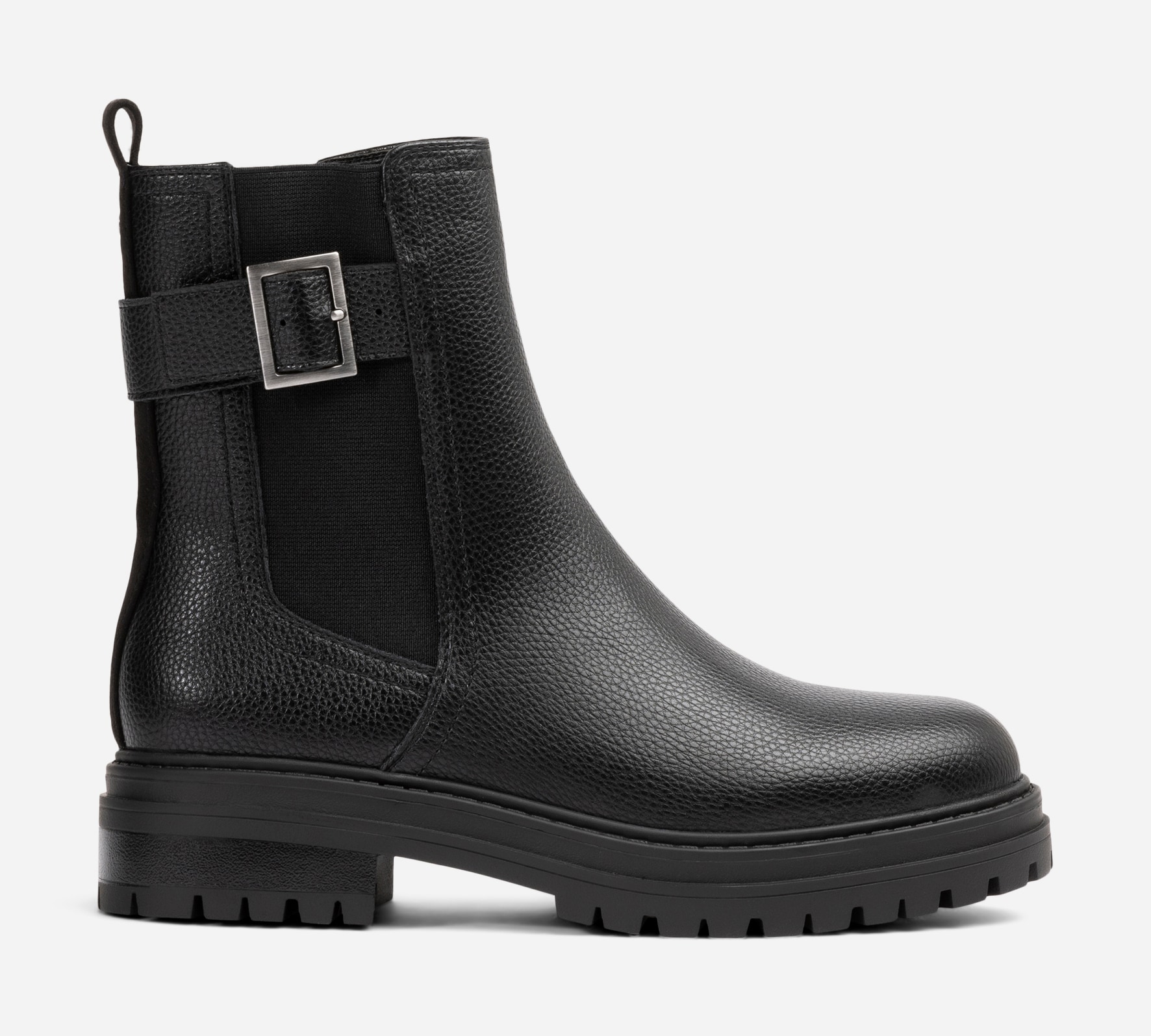 SO ALL, Boots med högt skaft Svarta